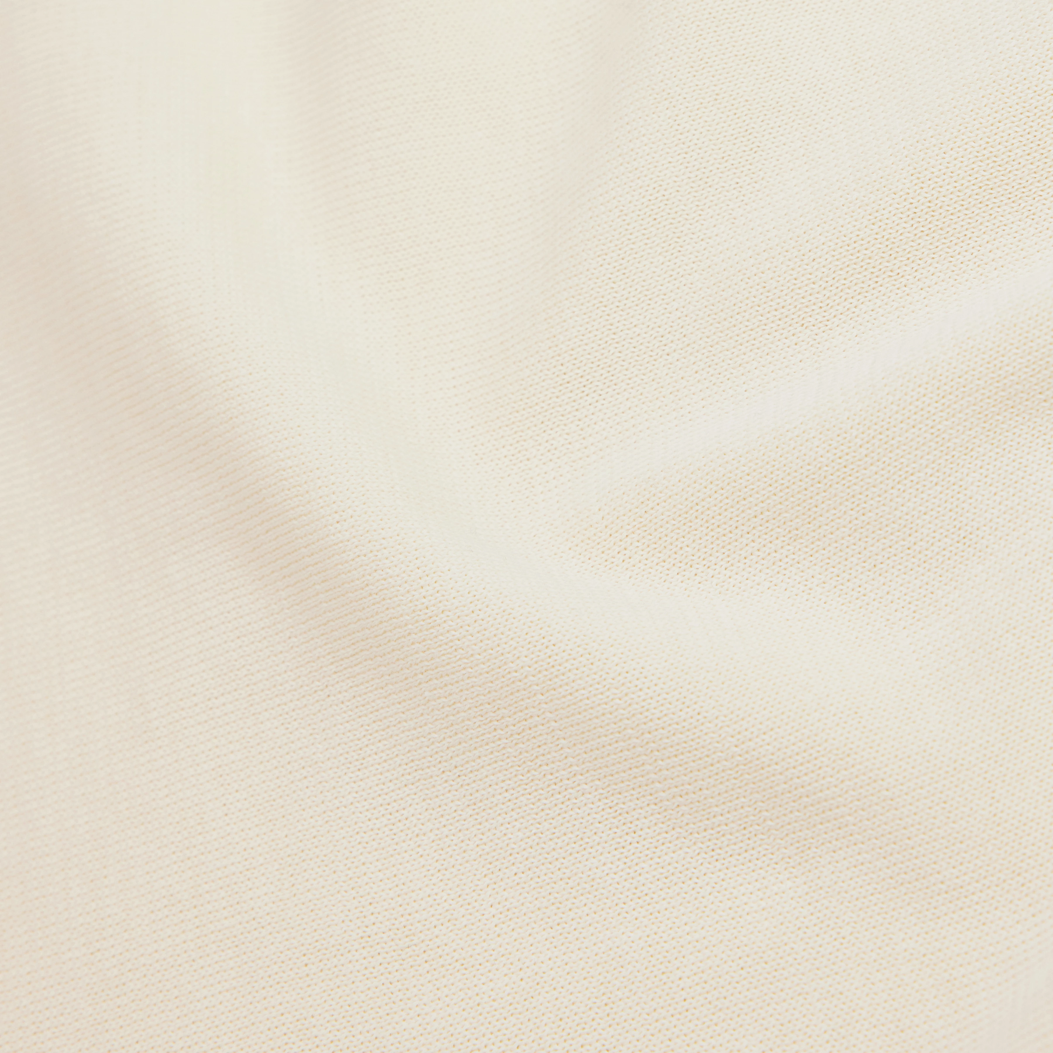 RIKONO - Knitted jumper in clean cotton - men - beige - Materialbild (B2C)