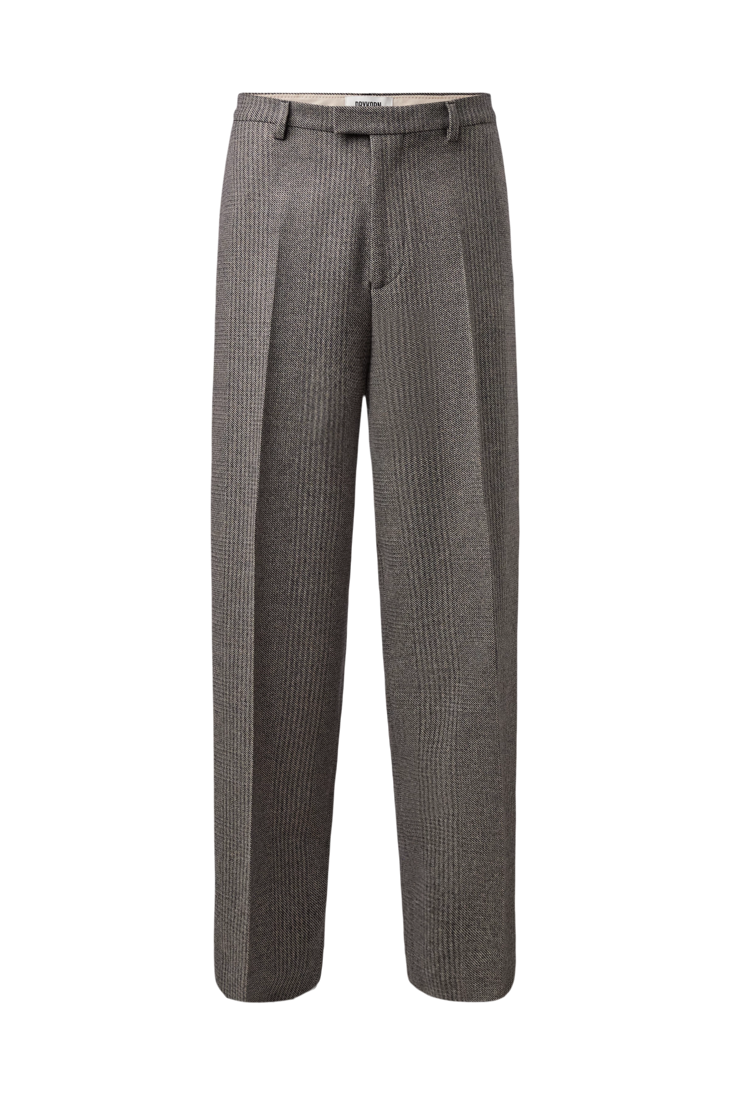 NODACO - Classic trousers in wool blend - men - brown - Freisteller Frontansicht