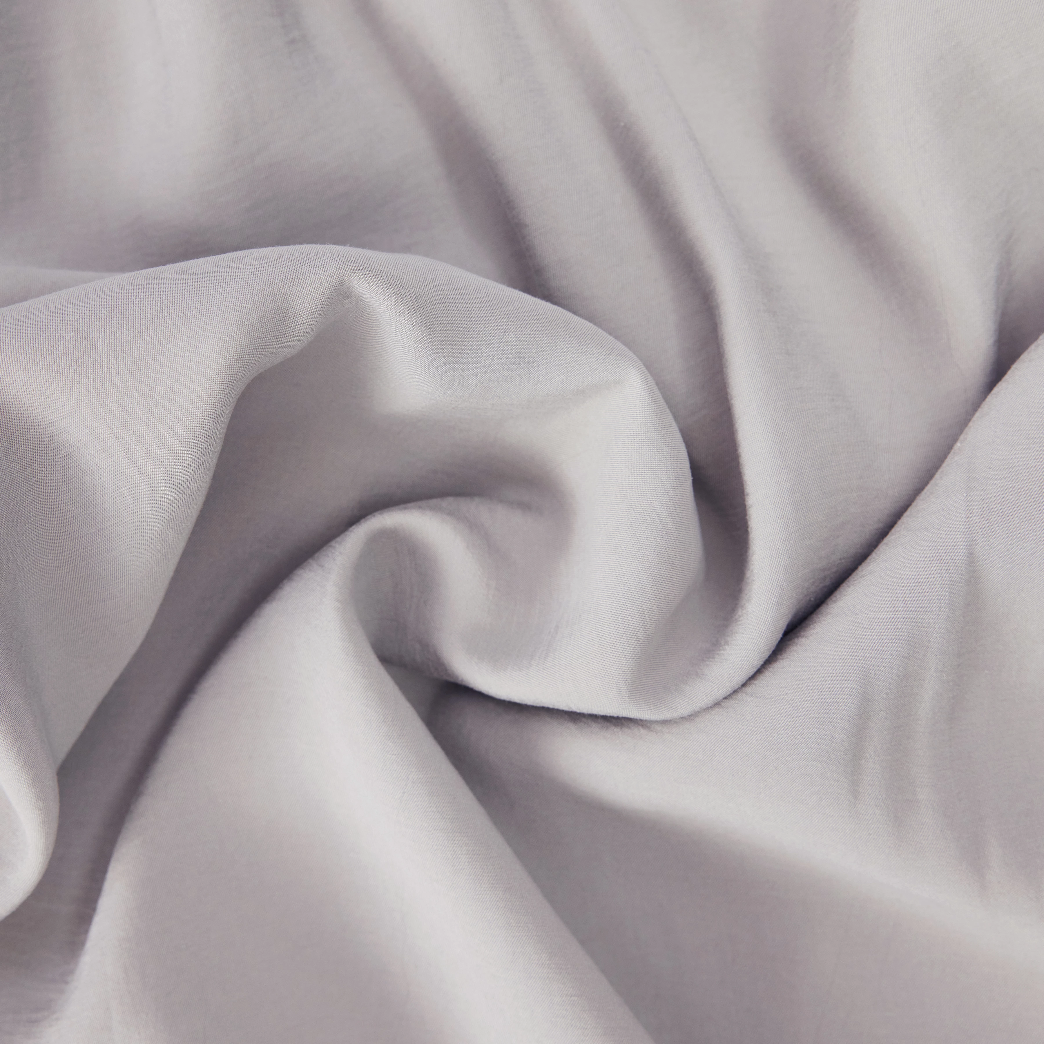 LAINAY - Chemisier court en twill fluide - women - gris - Materialbild (B2C)