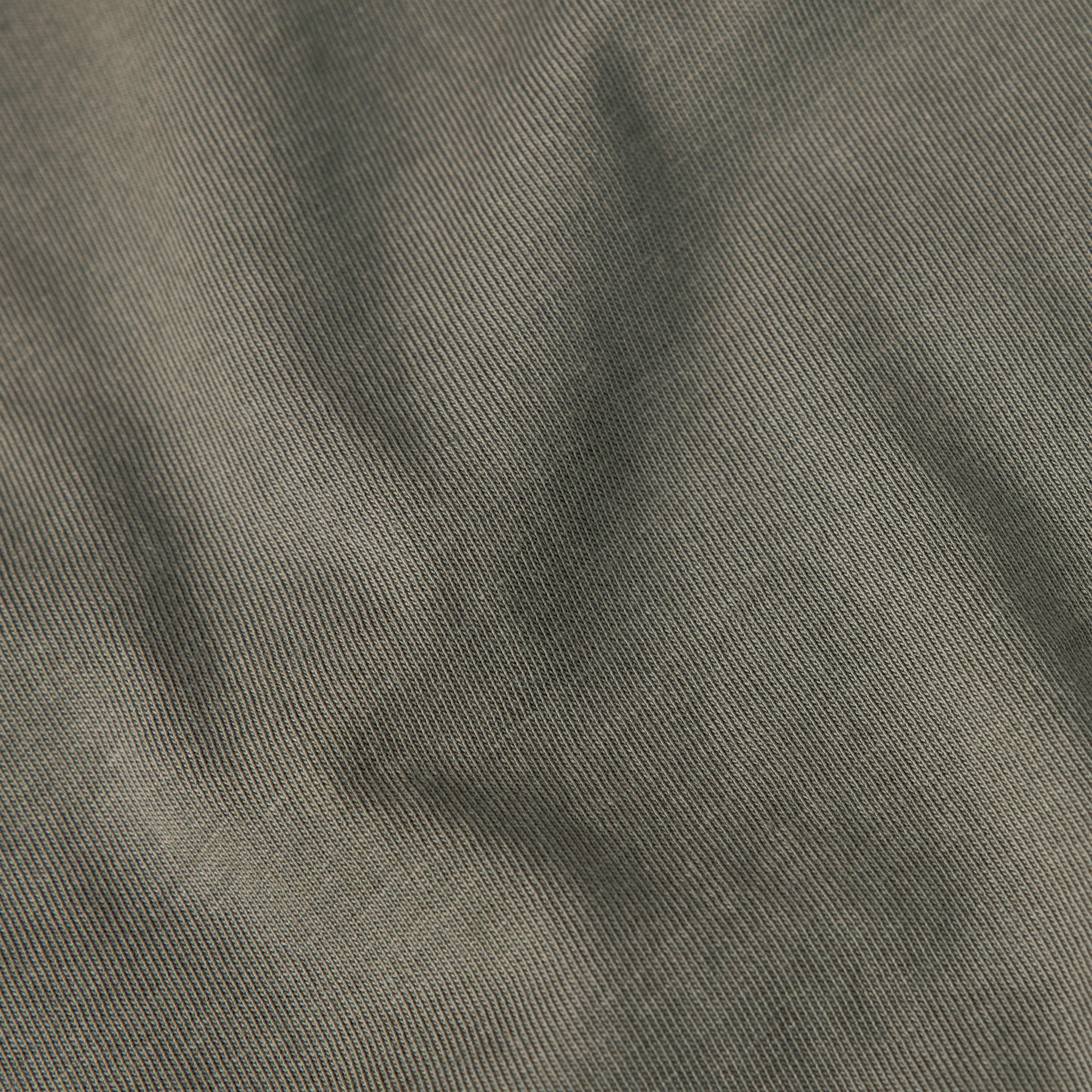 RAPHAEL - T-shirt in pure cotton - men - green - Materialbild (B2C)