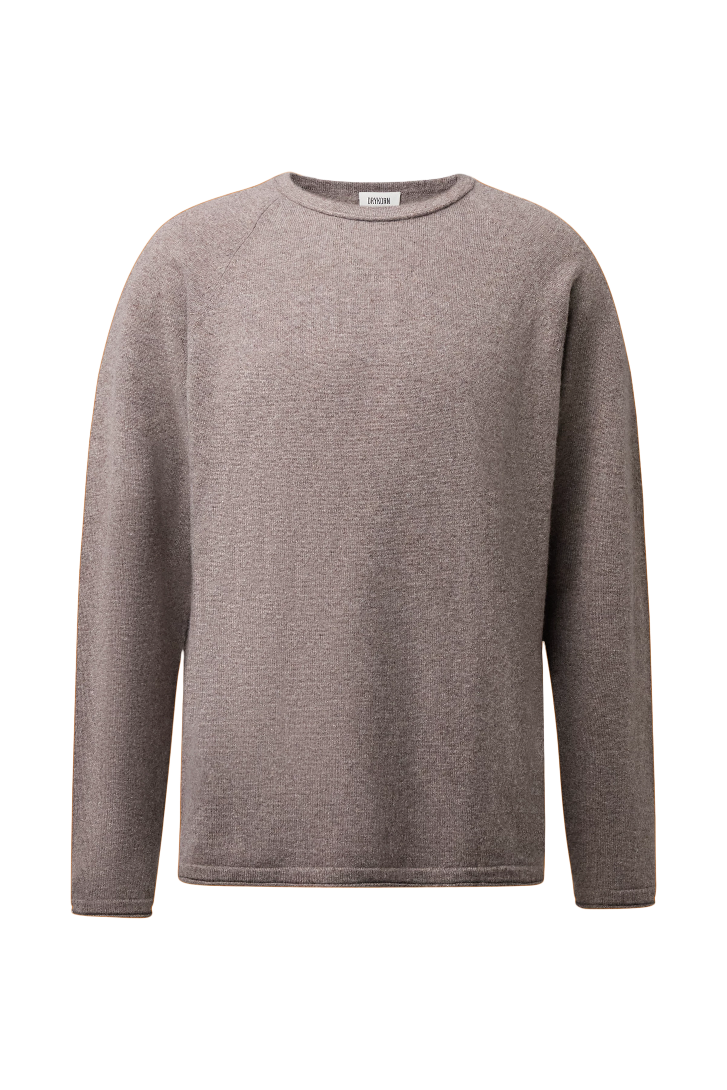 TITZIAN - Long sleeve top in 100% cashmere - men - brown - Freisteller Frontansicht