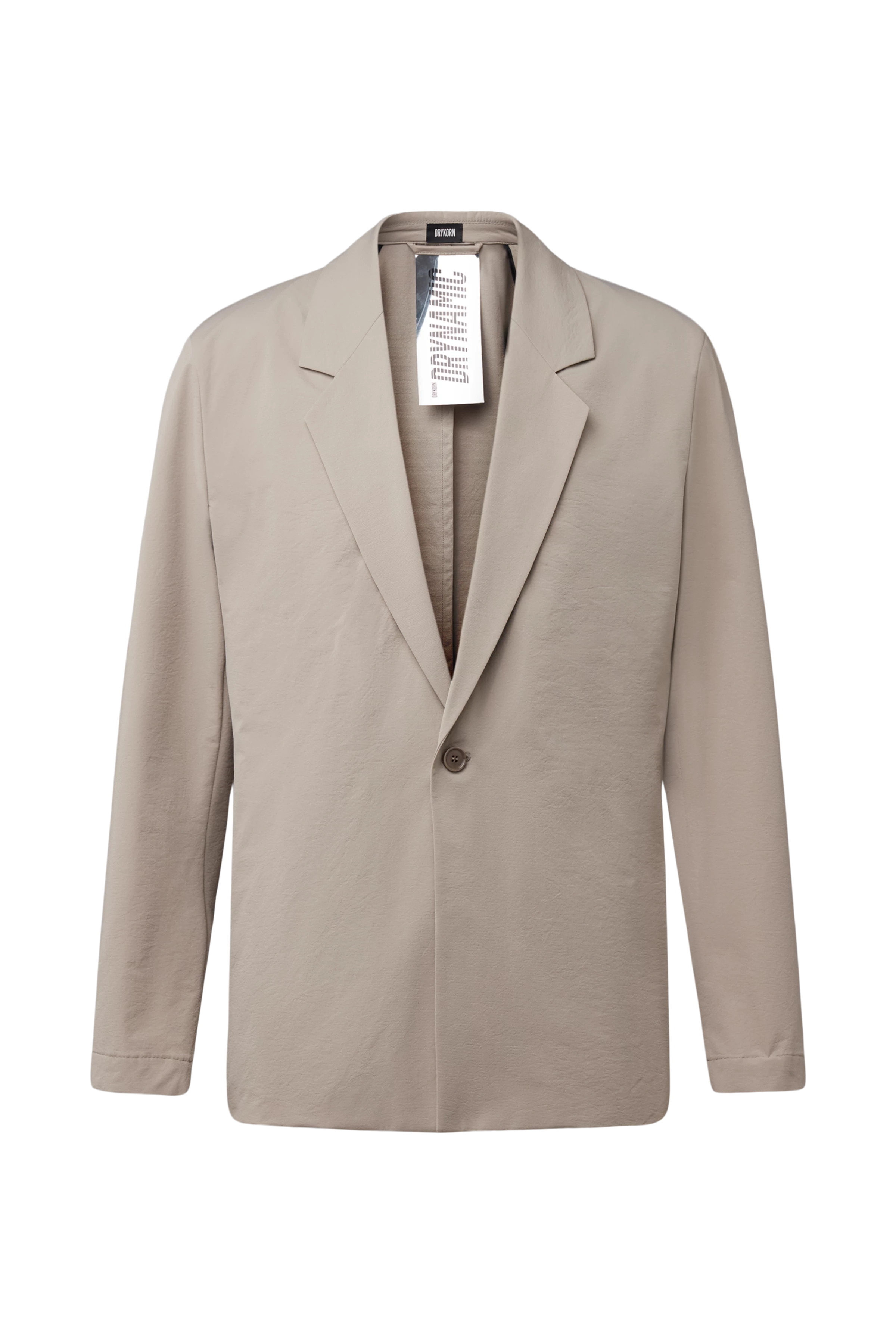 NOLEN - Veste à un bouton avec revers à crans - men - beige - Freisteller Frontansicht