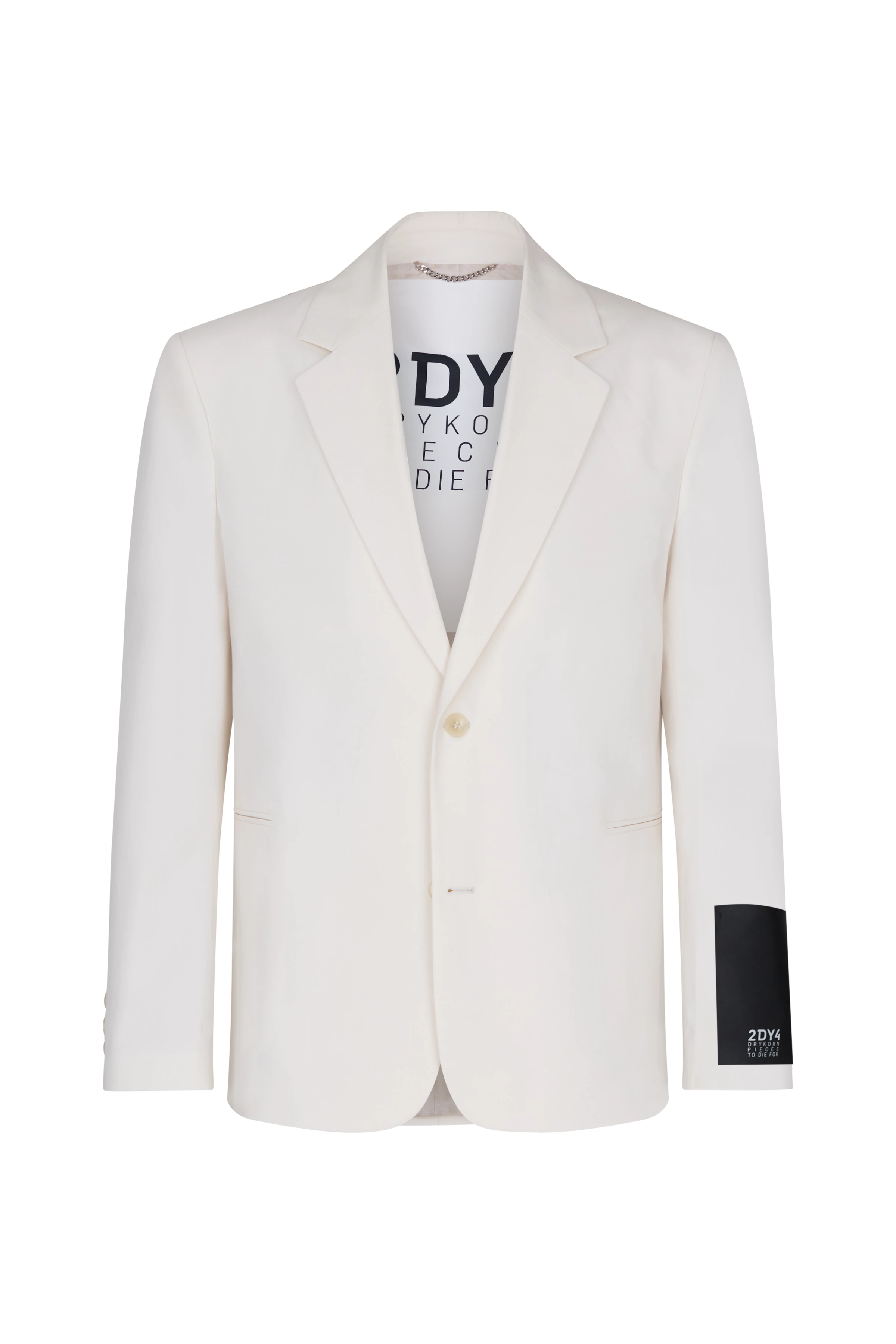 KEBY - regular fit jacket in pure cotton - men - beige - Freisteller Frontansicht