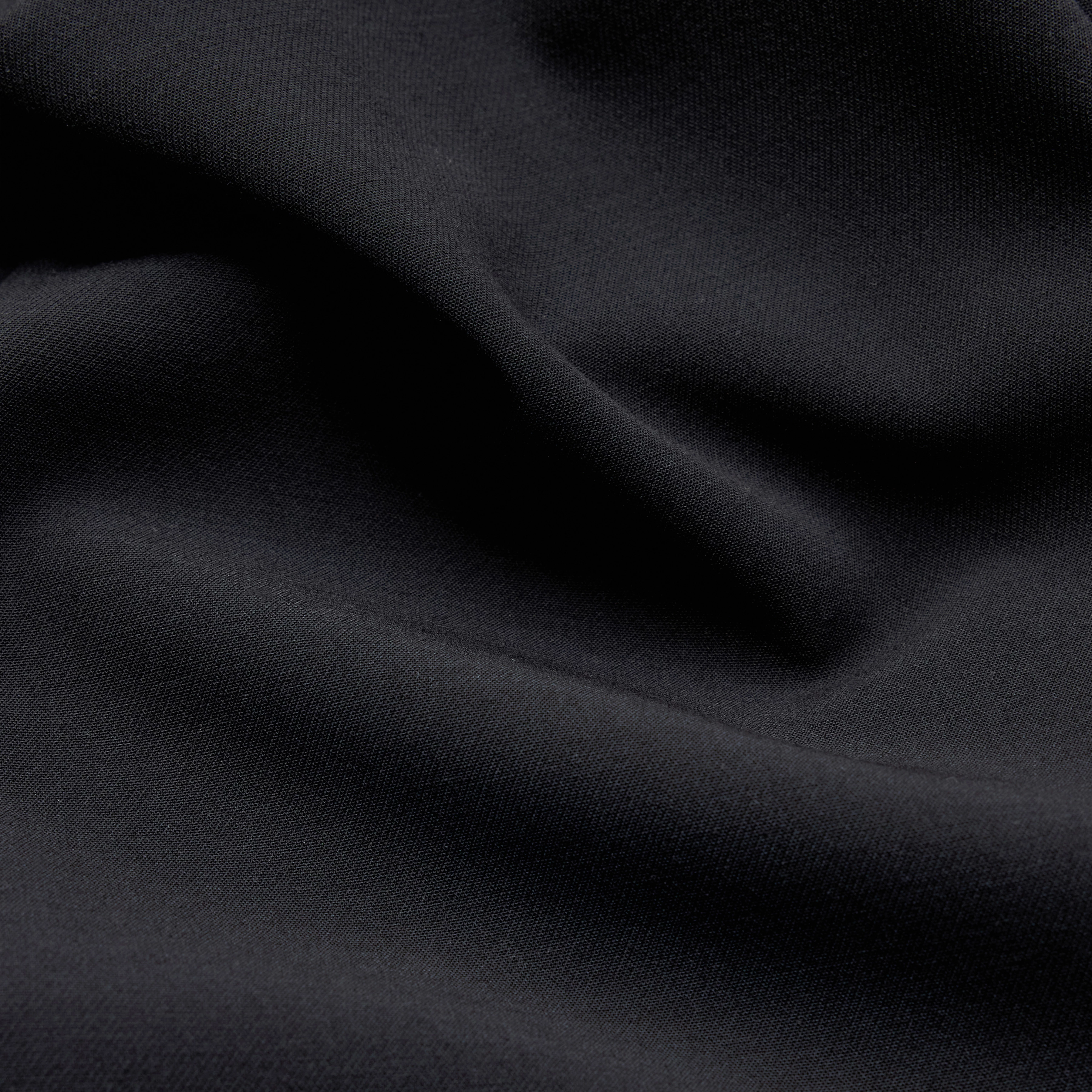 DESK - Hose mit Barrel-Leg in technischem Gabardine - Damen - schwarz - Materialbild (B2C)