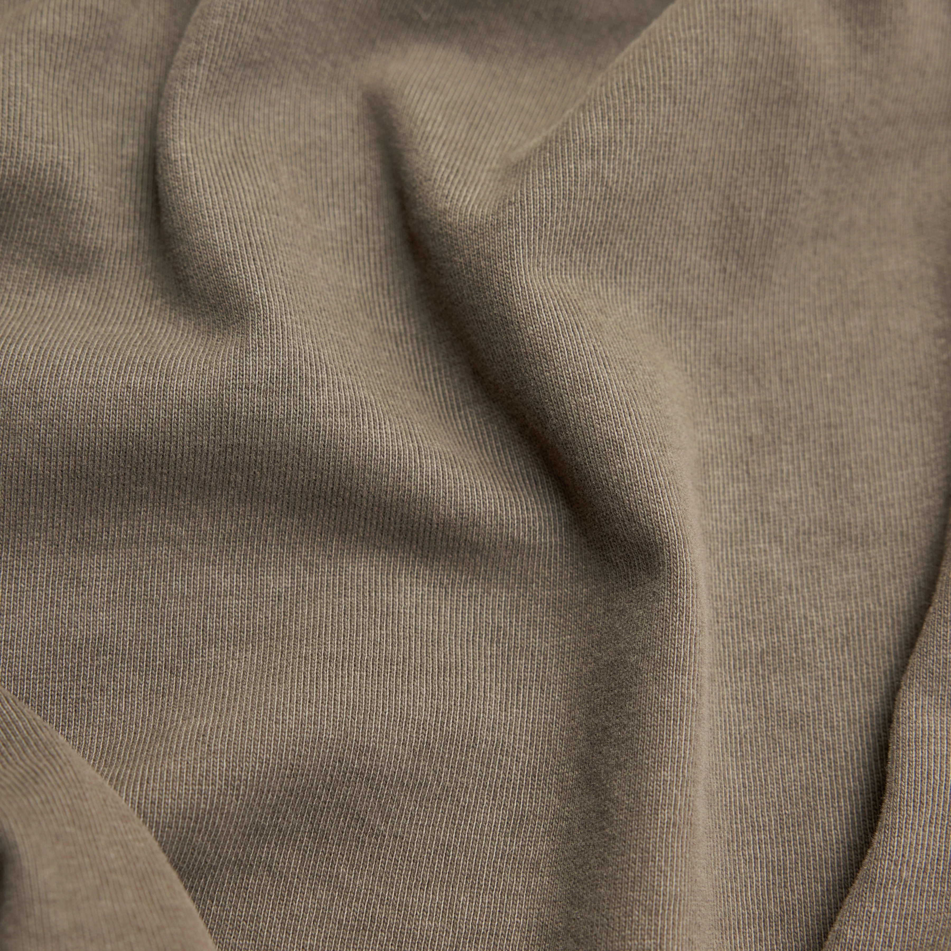 KELANE - Losse longsleeve in gewassen look - dames - groen - Materialbild (B2C)