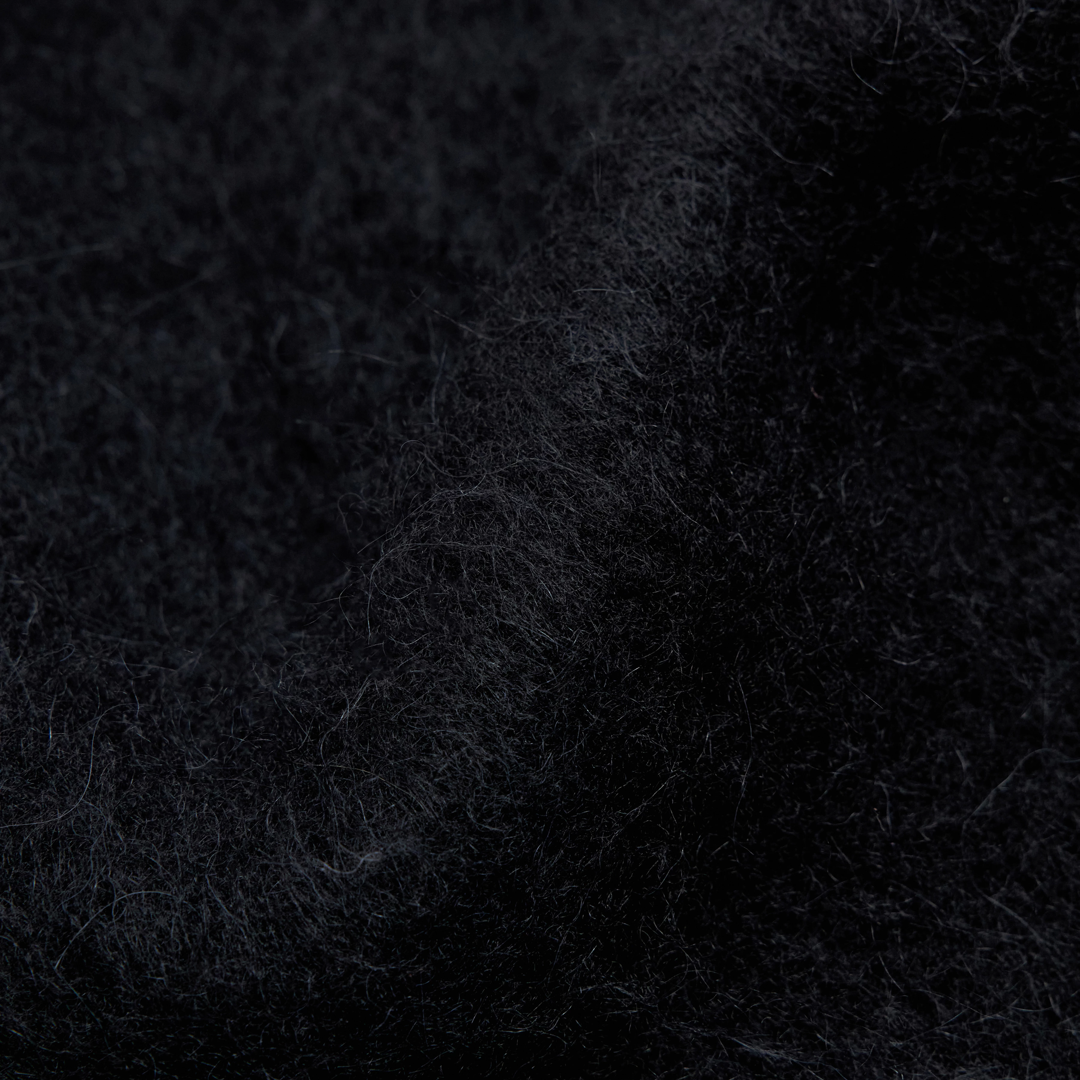 KASAY_2 - Scarf in fluffy alpaca blend - unisex - Natural Aluminium - Materialbild (B2C)