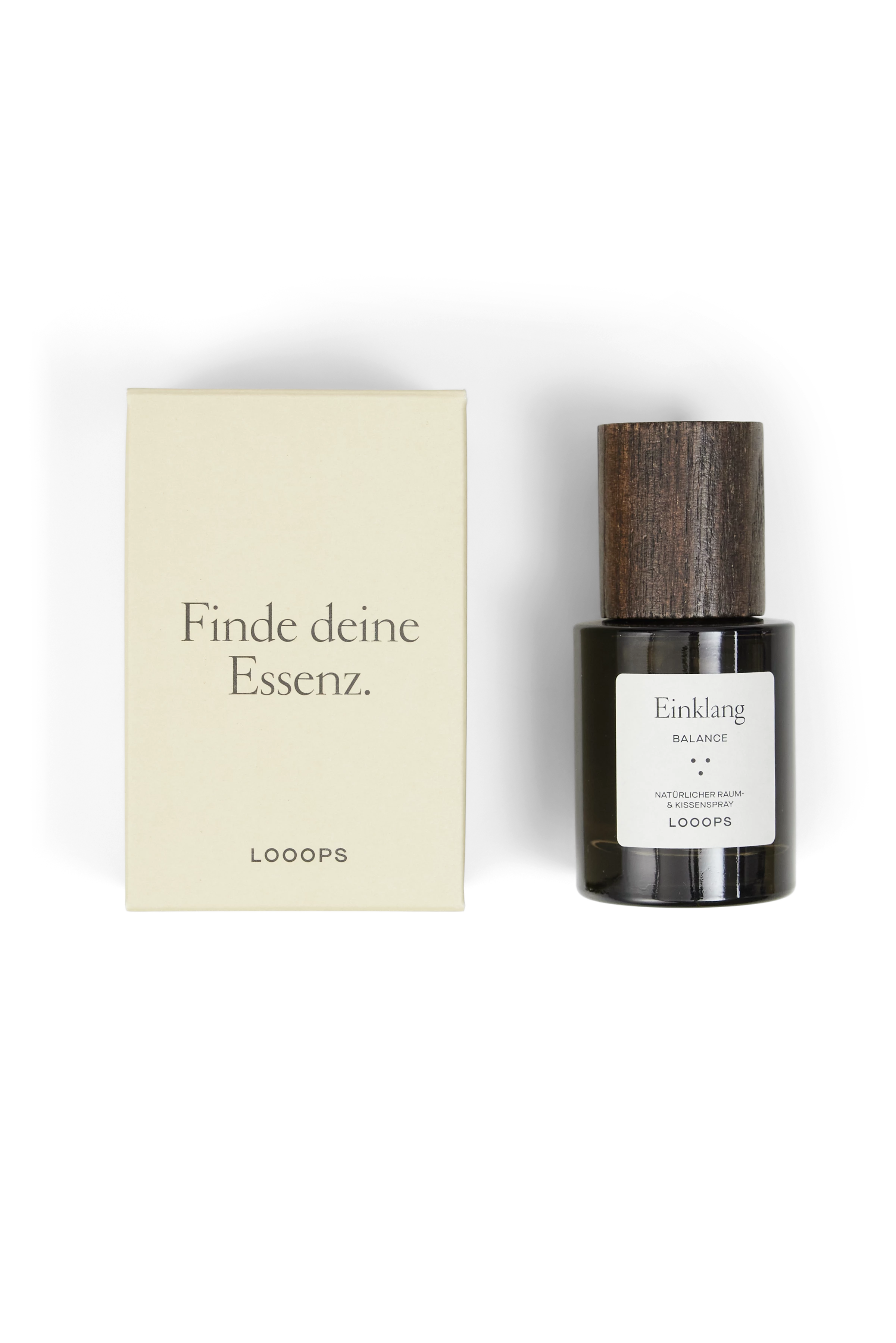 EINKLANG_SPRAY - Room spray EINKLANG by LOOOPS - unisex - brown - Freisteller Rückansicht