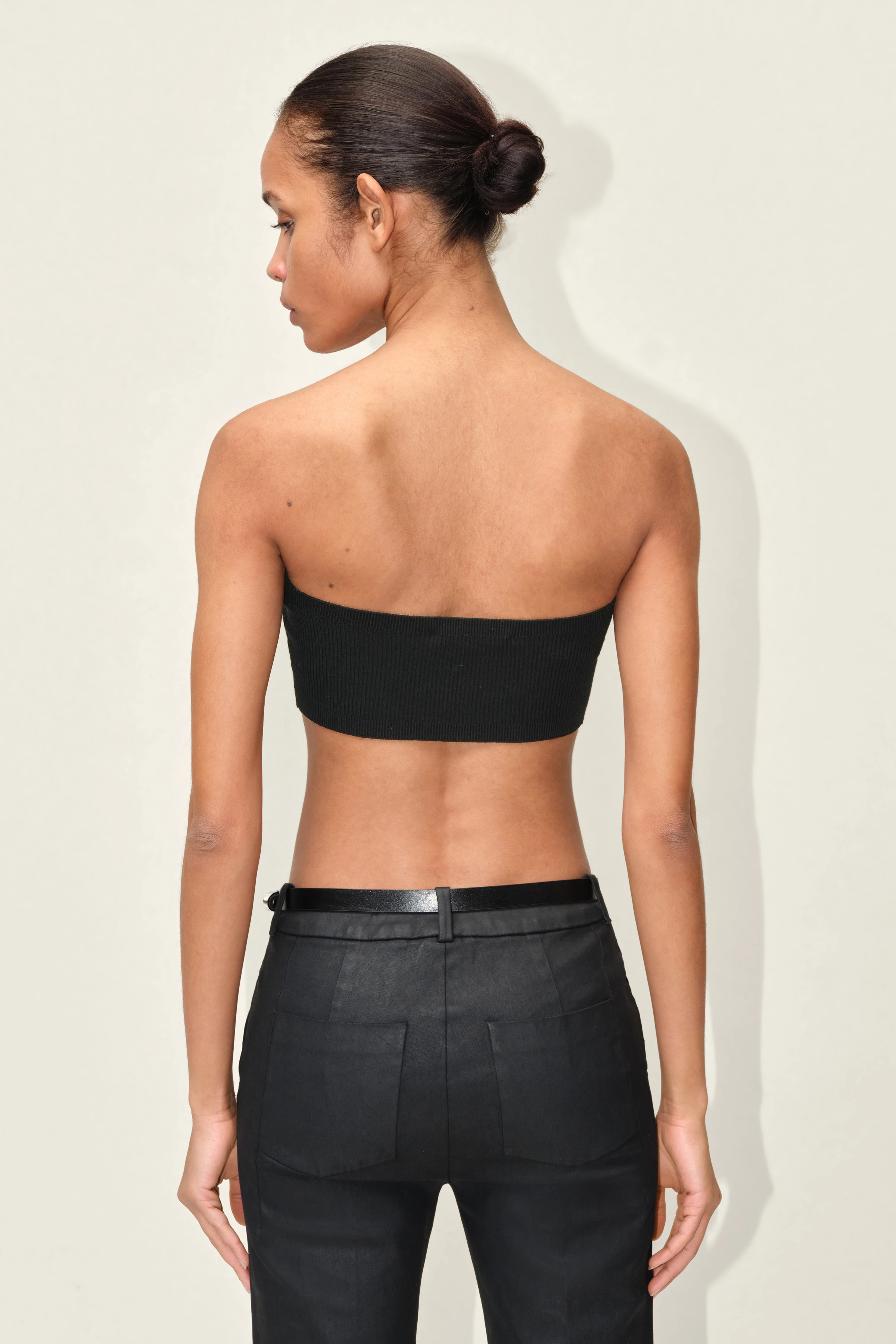 DYRE - Top en maille bandeau - women - noir - Rückansicht