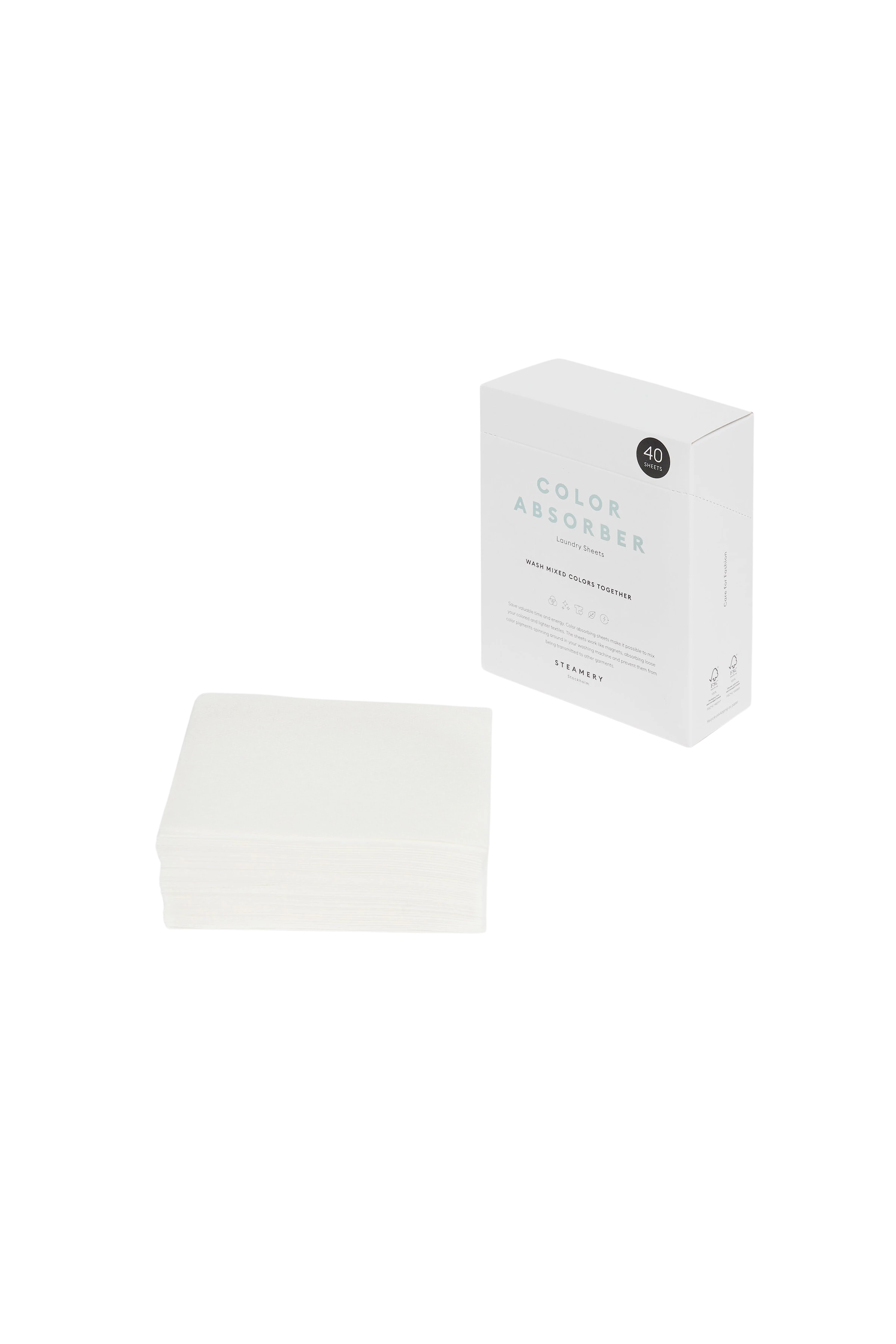 COLOR ABSORBER - Color absorbing sheets - unisex - white - Freisteller Detailansicht