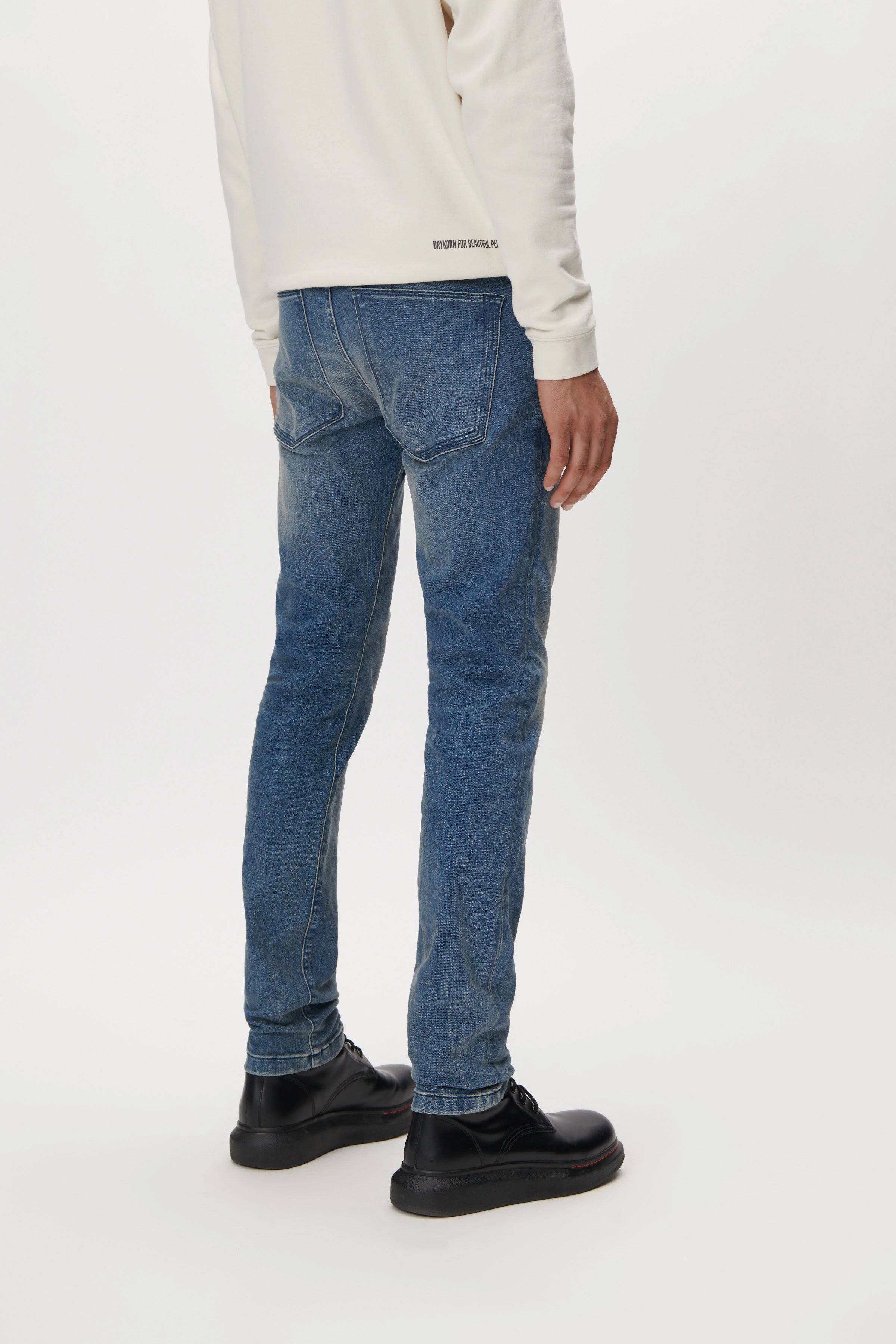 JAZ - mid blue Jeans Skinny Fit - men - bleu - Rückansicht