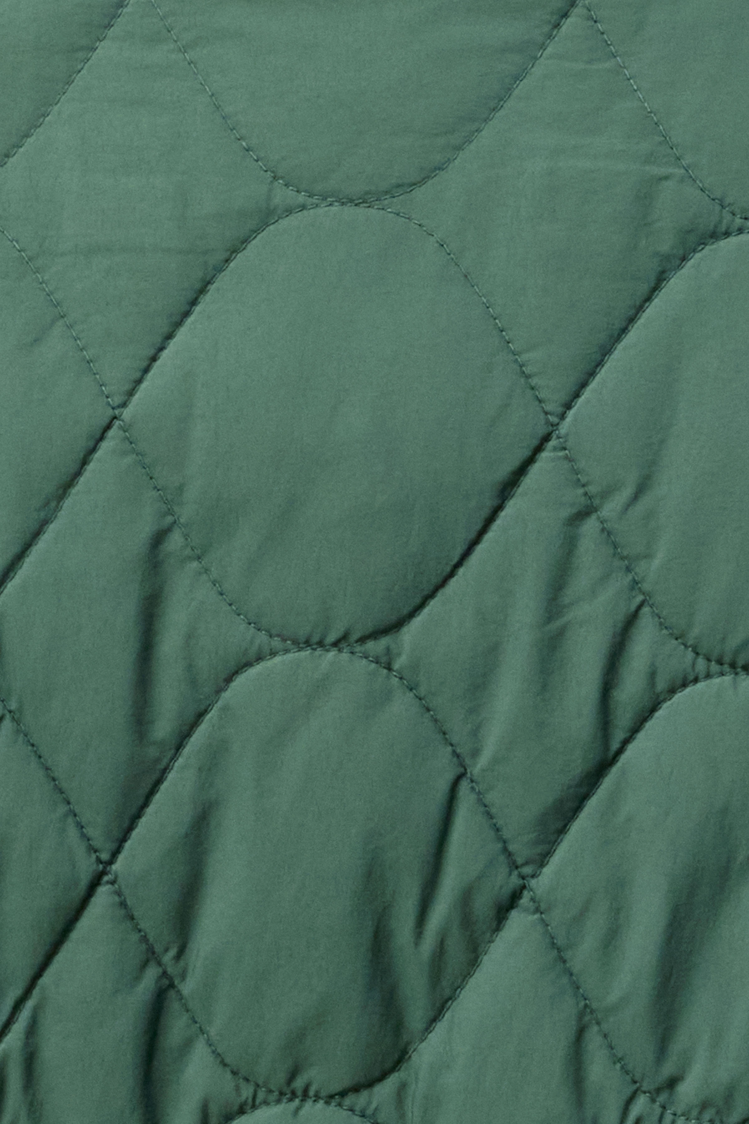 SHAND - Vatteret vendbar nylonjakke - women - grøn - Detailansicht am Model