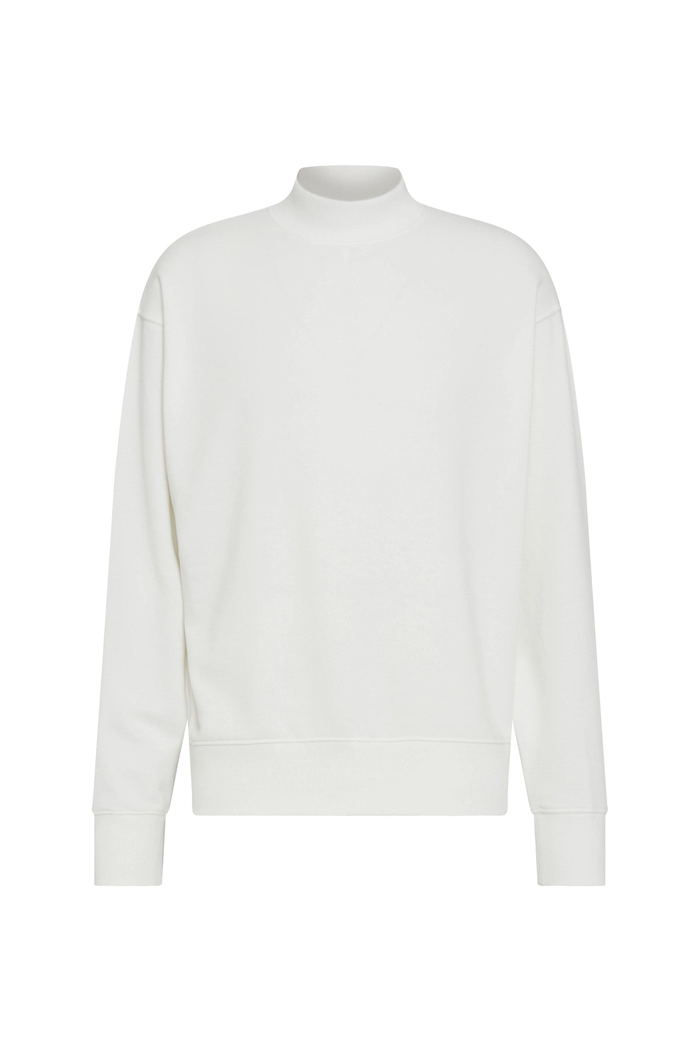 OLIAS - Sweatshirt in French Terry - men - off white - Freisteller Frontansicht