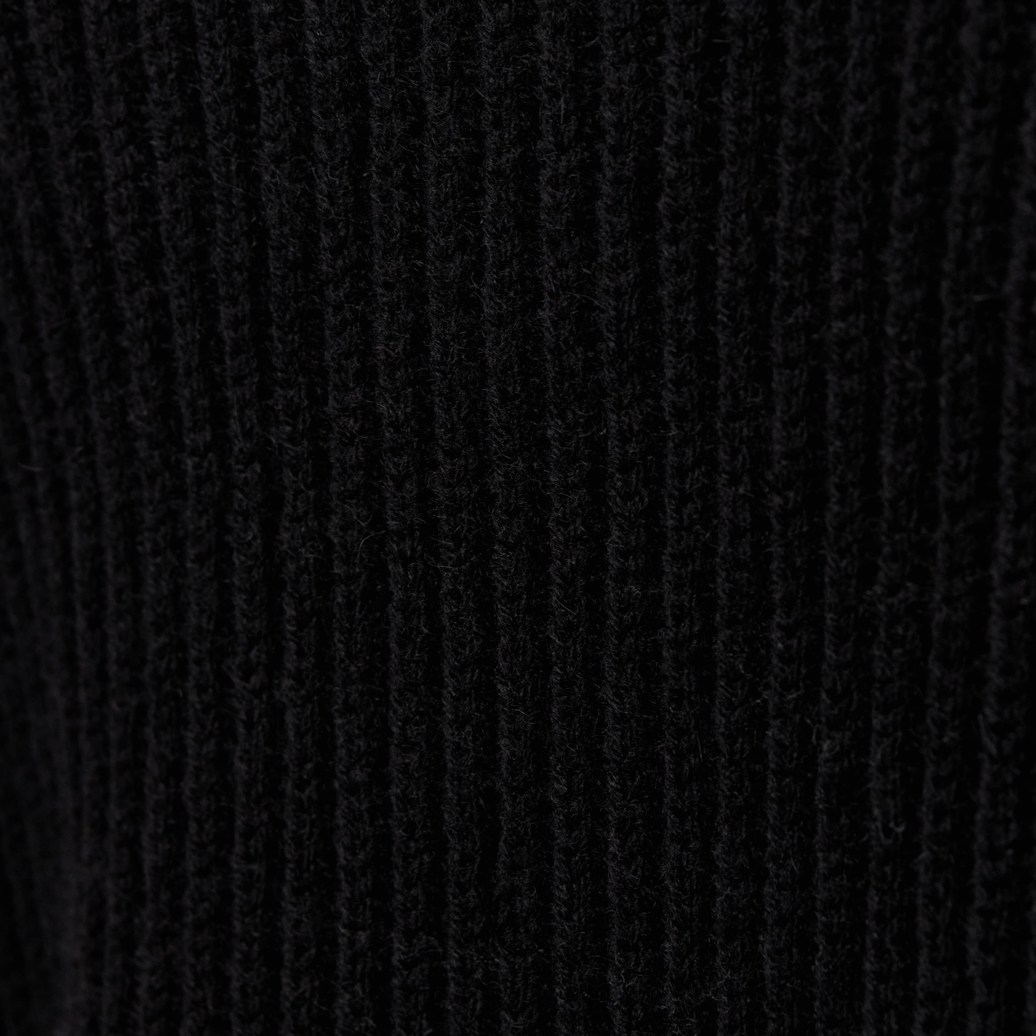 ARWEN - Rollkragenpullover in Woll-Alpakamix - Damen - schwarz - Materialbild (B2C)