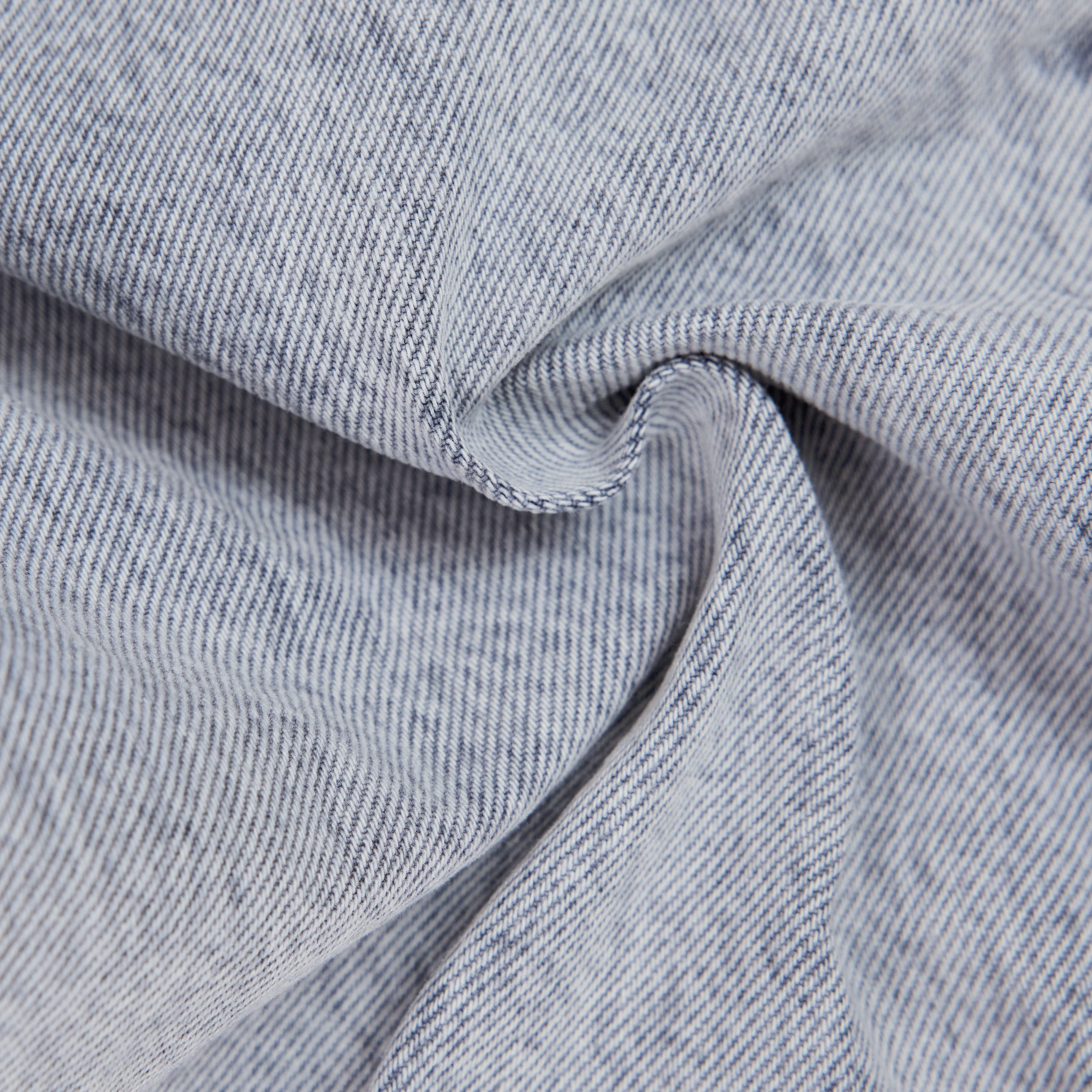 HOLBROOKS - Veste en jean oversize en coton pur - women - bleu - Materialbild (B2C)