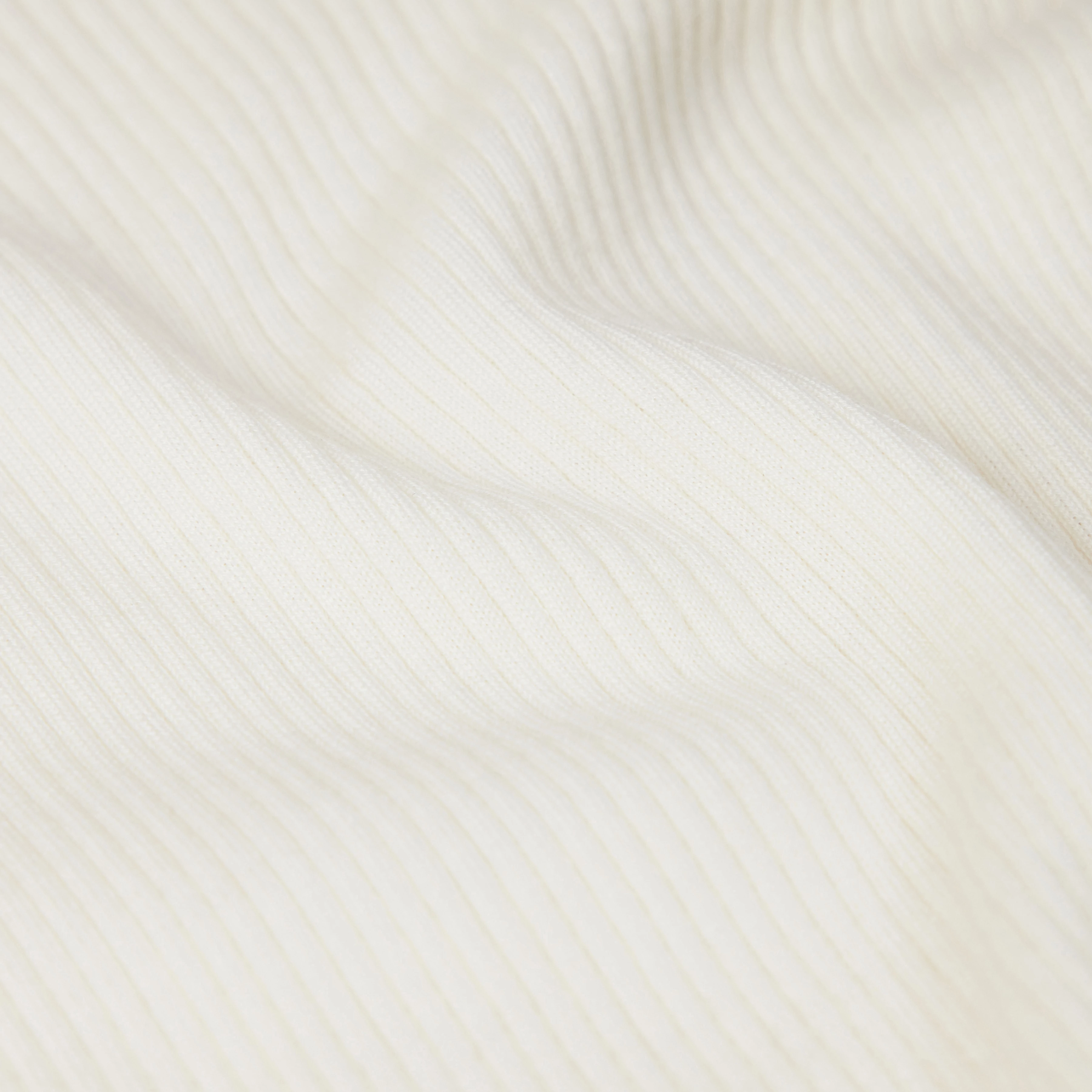 INARI - Rollkragenpullover in fließendem Wollmix - Damen - off white - Materialbild (B2C)