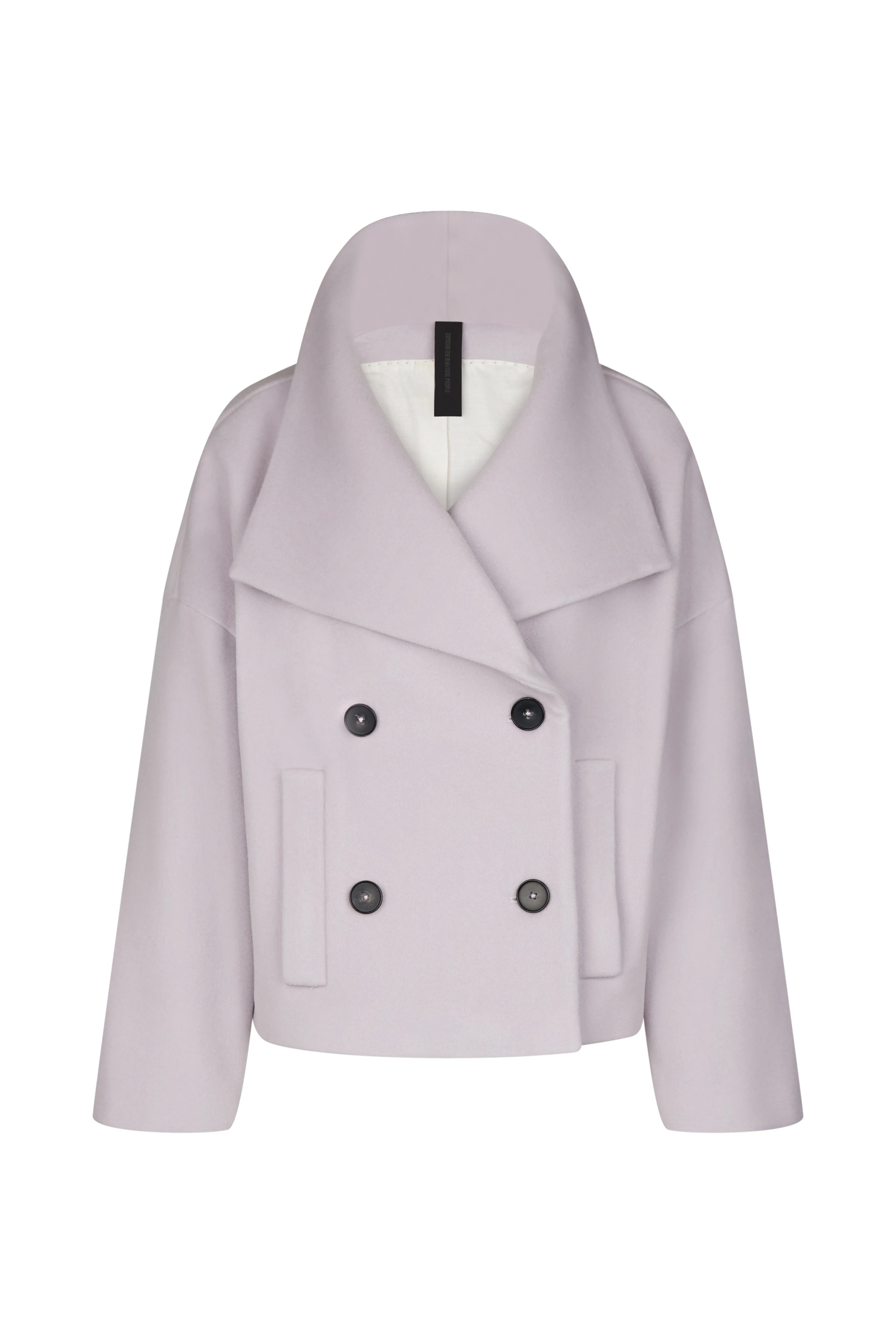 OSTERLY - Cabanjacke in Wollflausch - Damen - lila - Freisteller Frontansicht