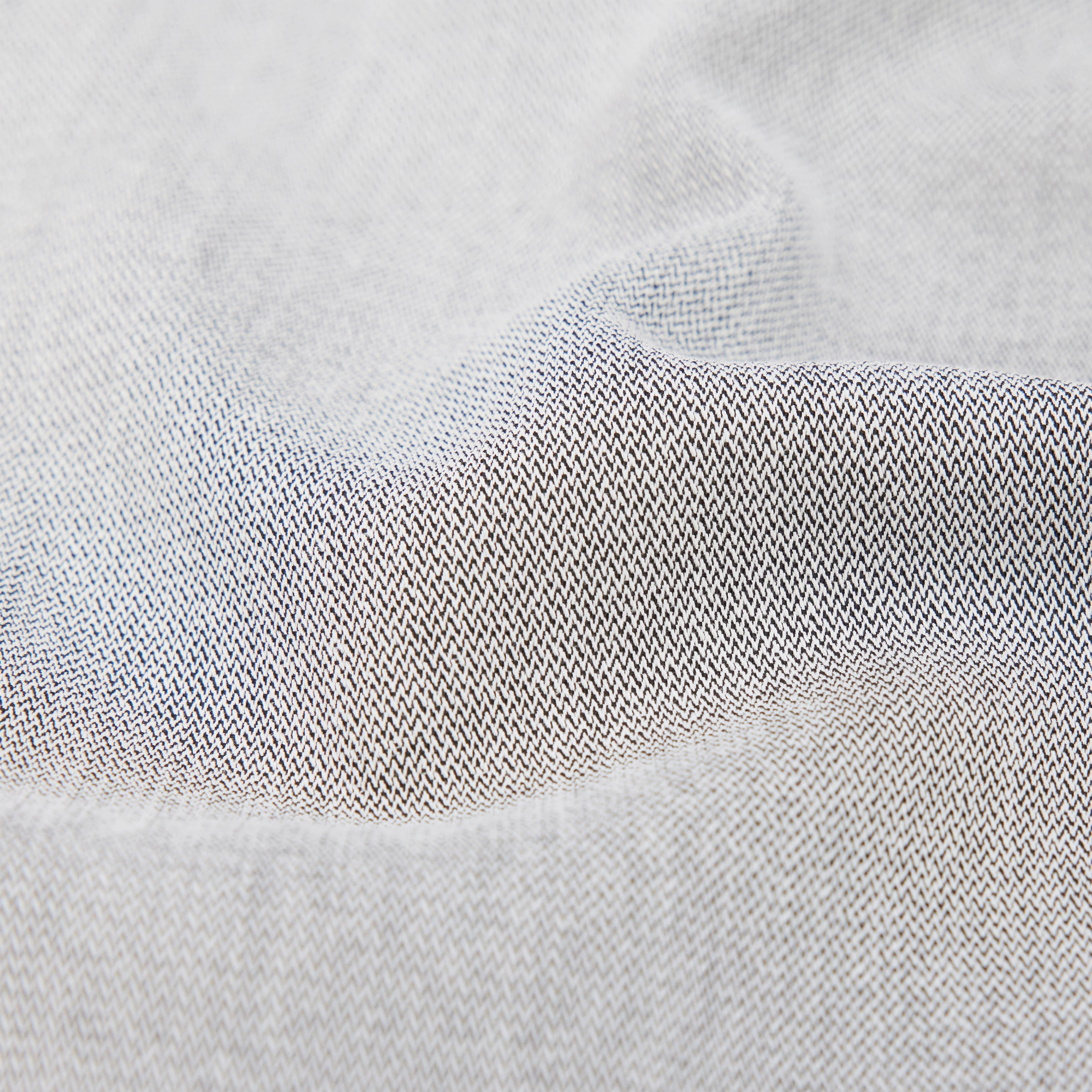 CHASY_RGLR - Casual trousers with pleats in a lyocell-cotton blend - men - off white - Materialbild (B2C)