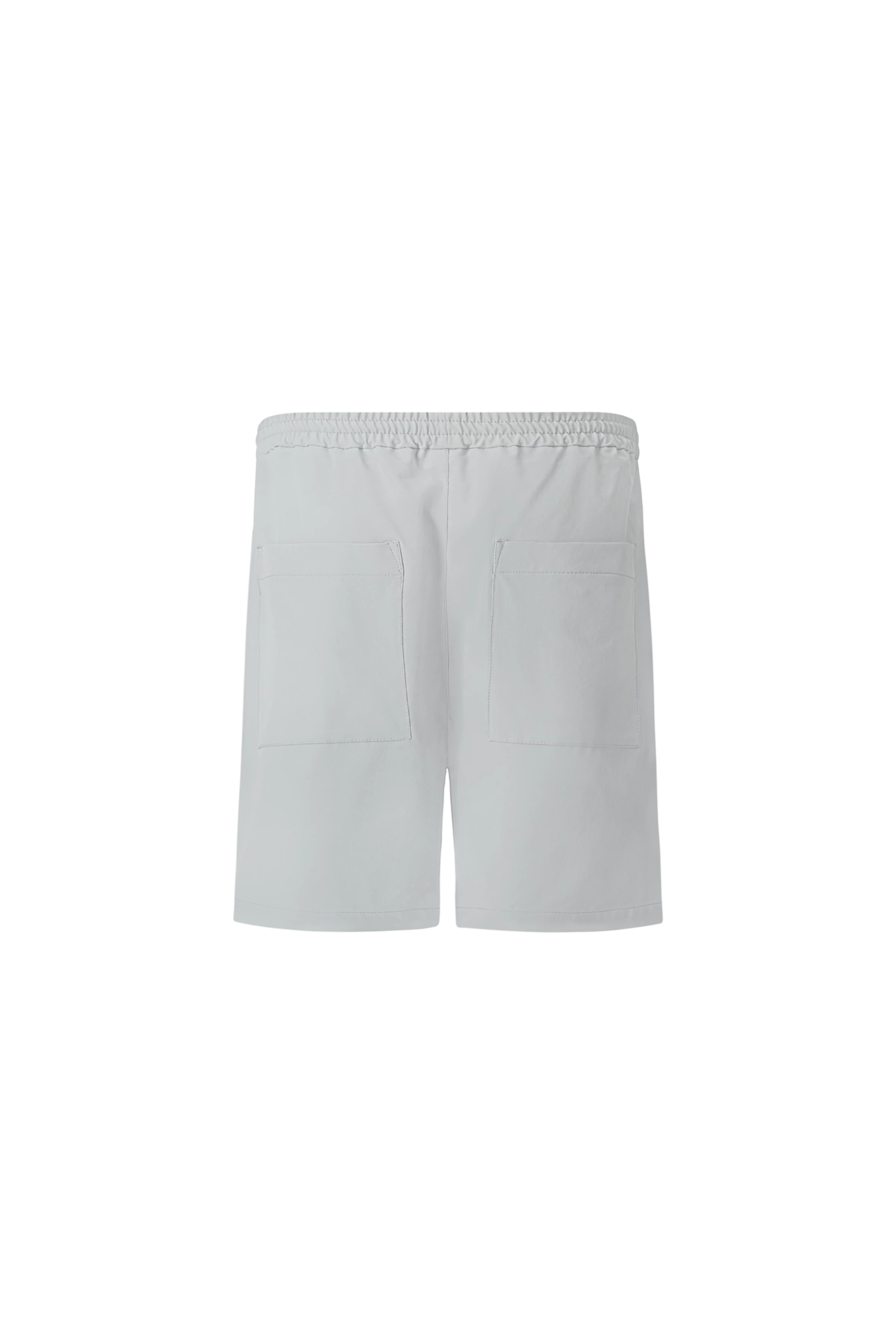 SAYO - Basketball shorts in techno stretch - men - grey - Freisteller Rückansicht