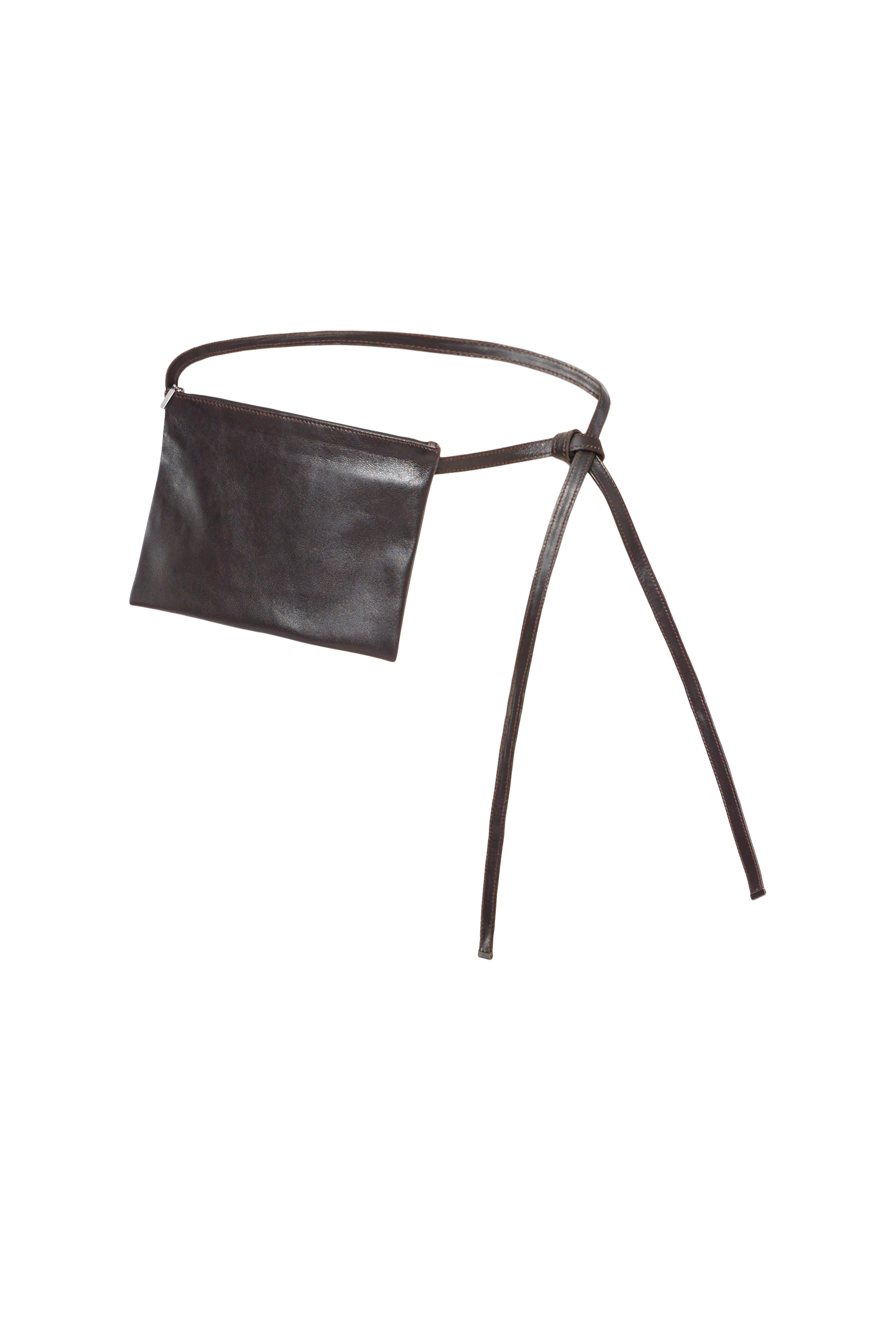 KASULA - Riem van leer - unisex - bruin - Freisteller Frontansicht