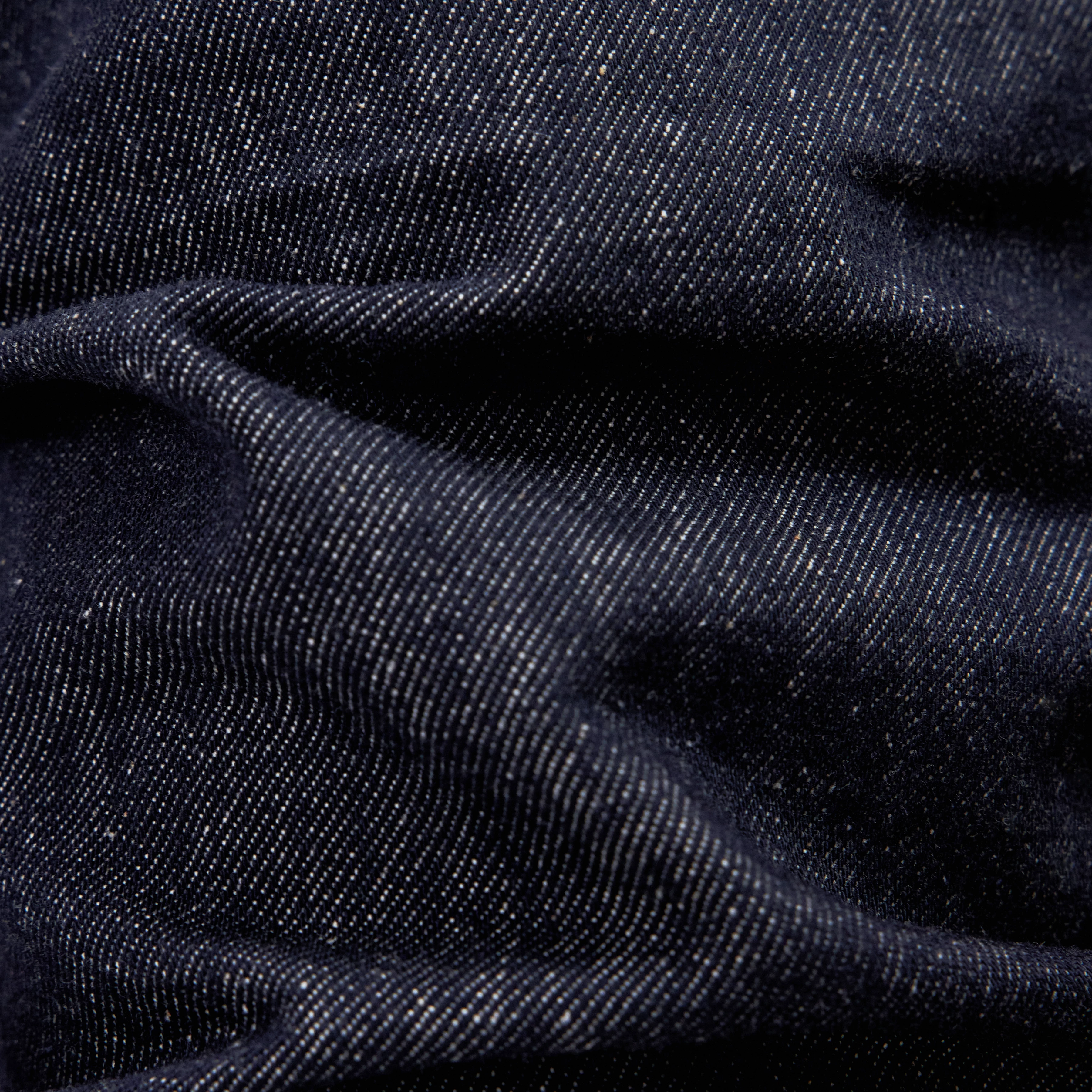 HIGHT_2 - Relaxed fit jeans in raw denim - men - blue - Materialbild (B2C)