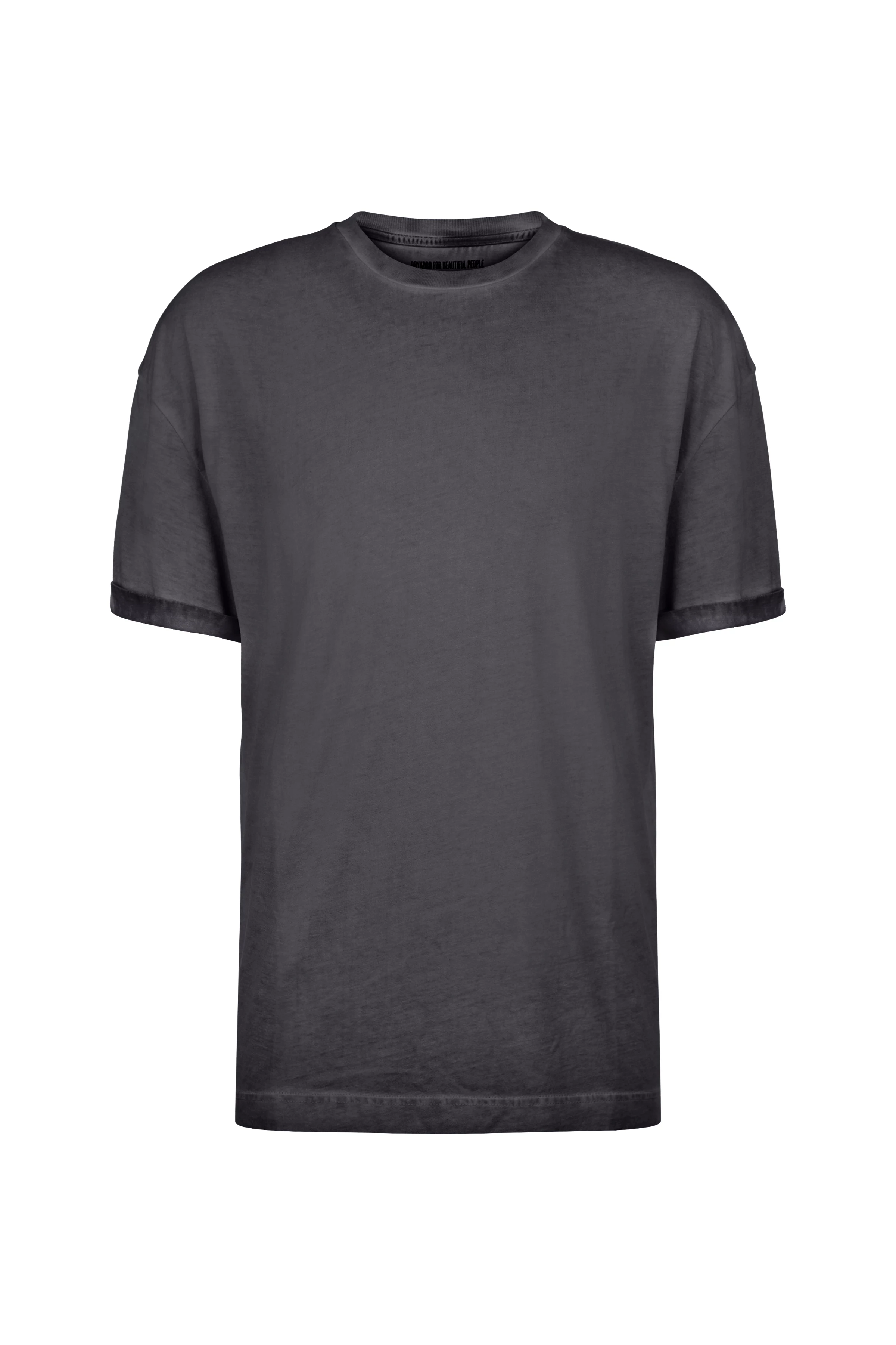 THILO - relaxed fit t-shirt made of modal mix - men - grey - Freisteller Frontansicht