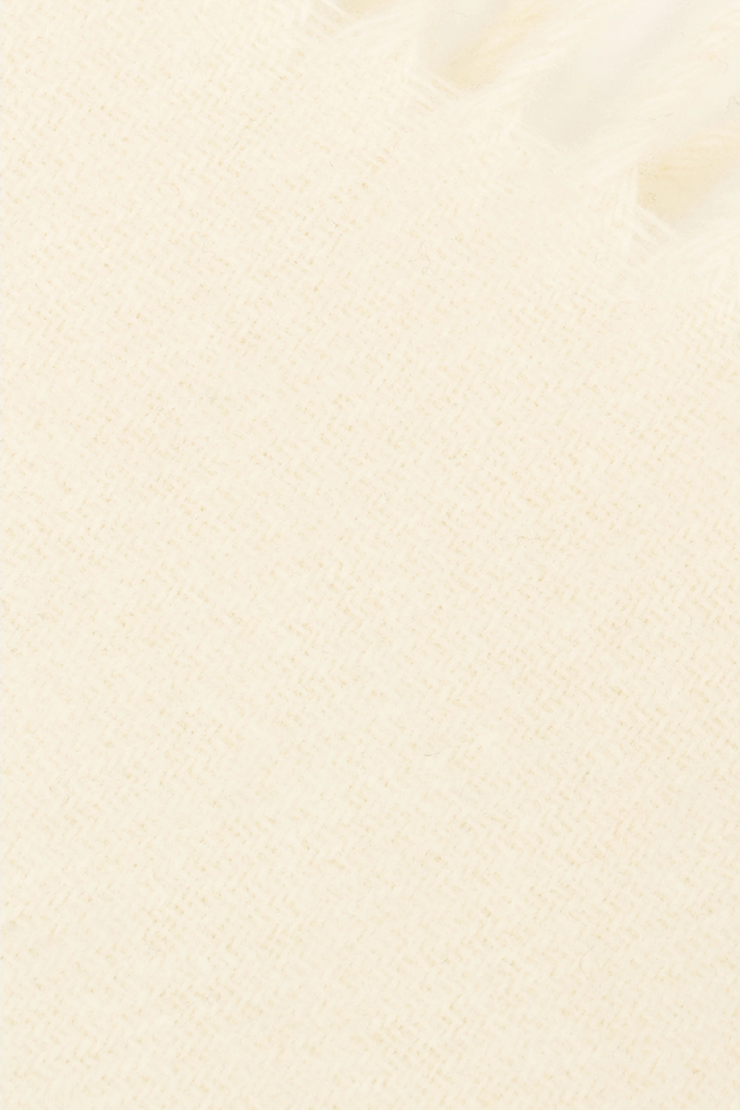 GAZE - Wollschal - Unisex - weiß - Freisteller Detailansicht