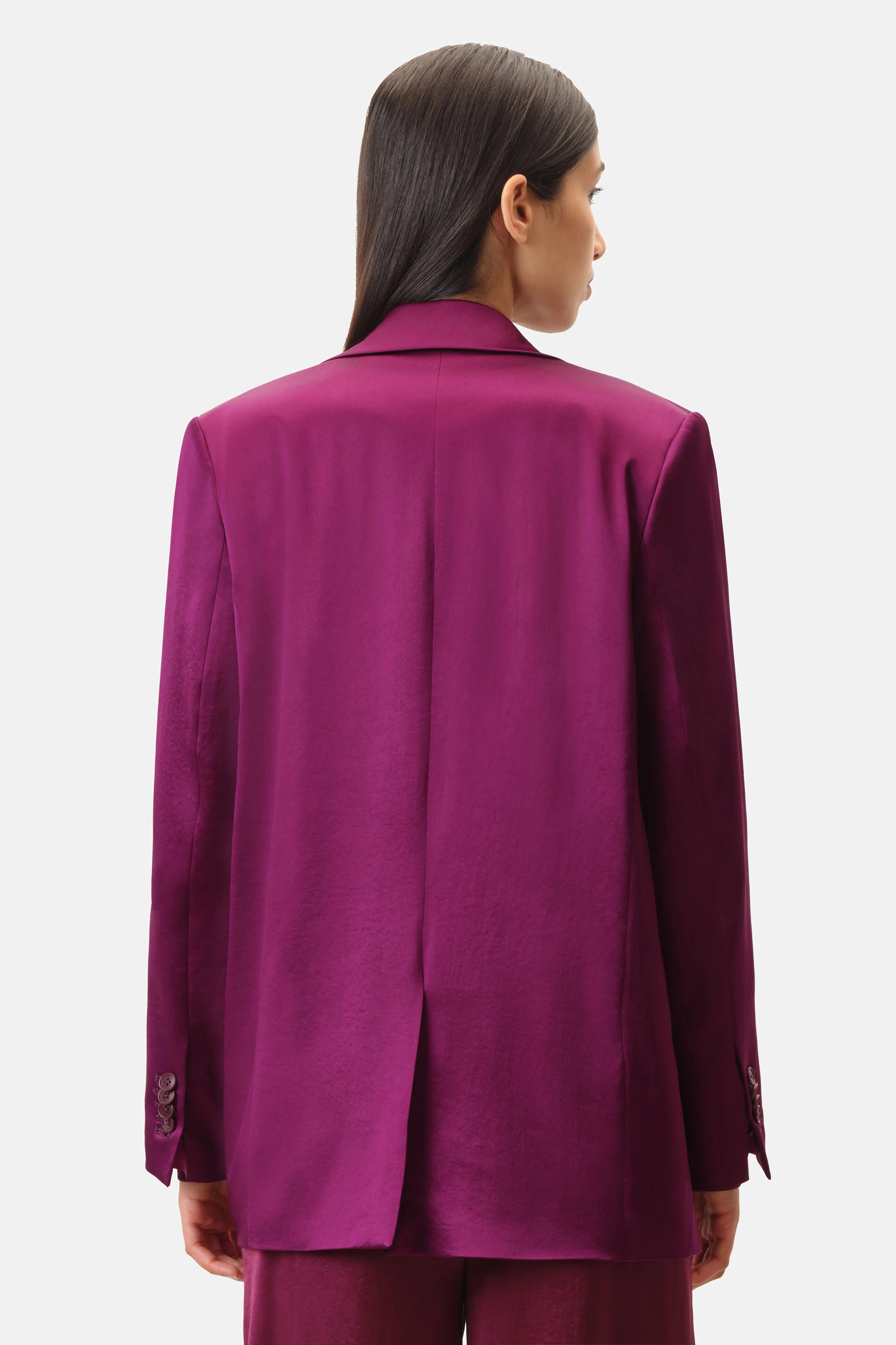 WARDLOW - Zweireihiger Blazer - Damen - lila - Rückansicht