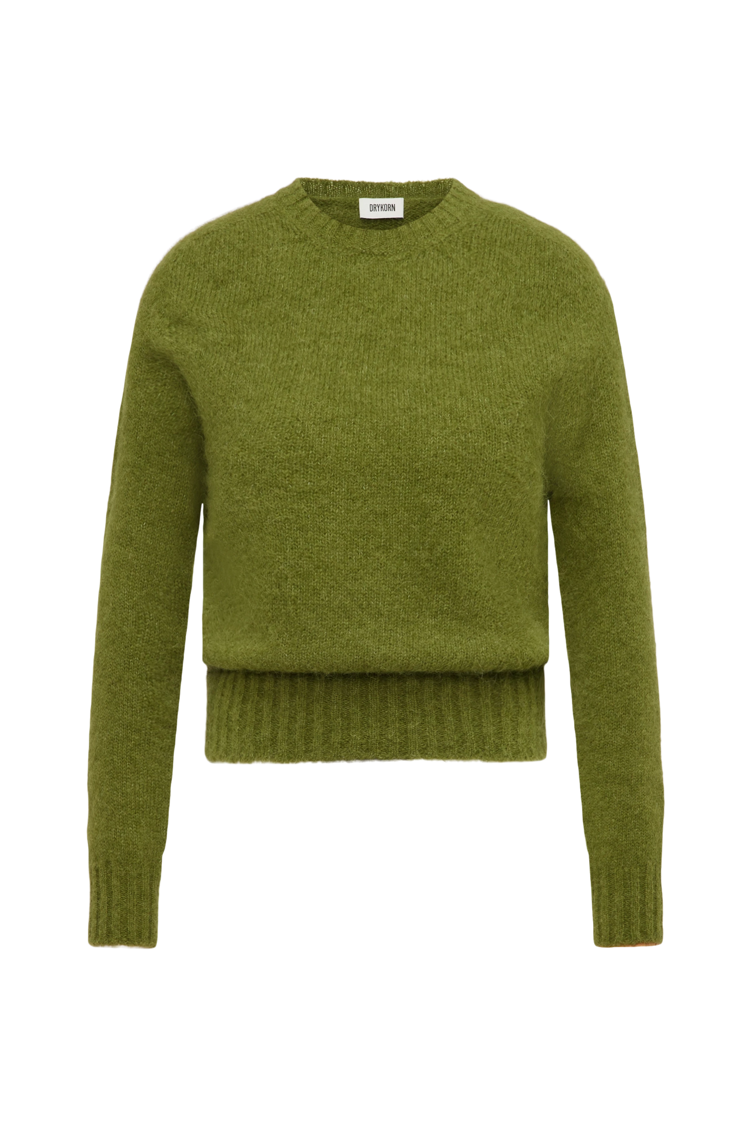 FIDA - Sweater in luxurious alpaca blend - women - green - Freisteller Frontansicht