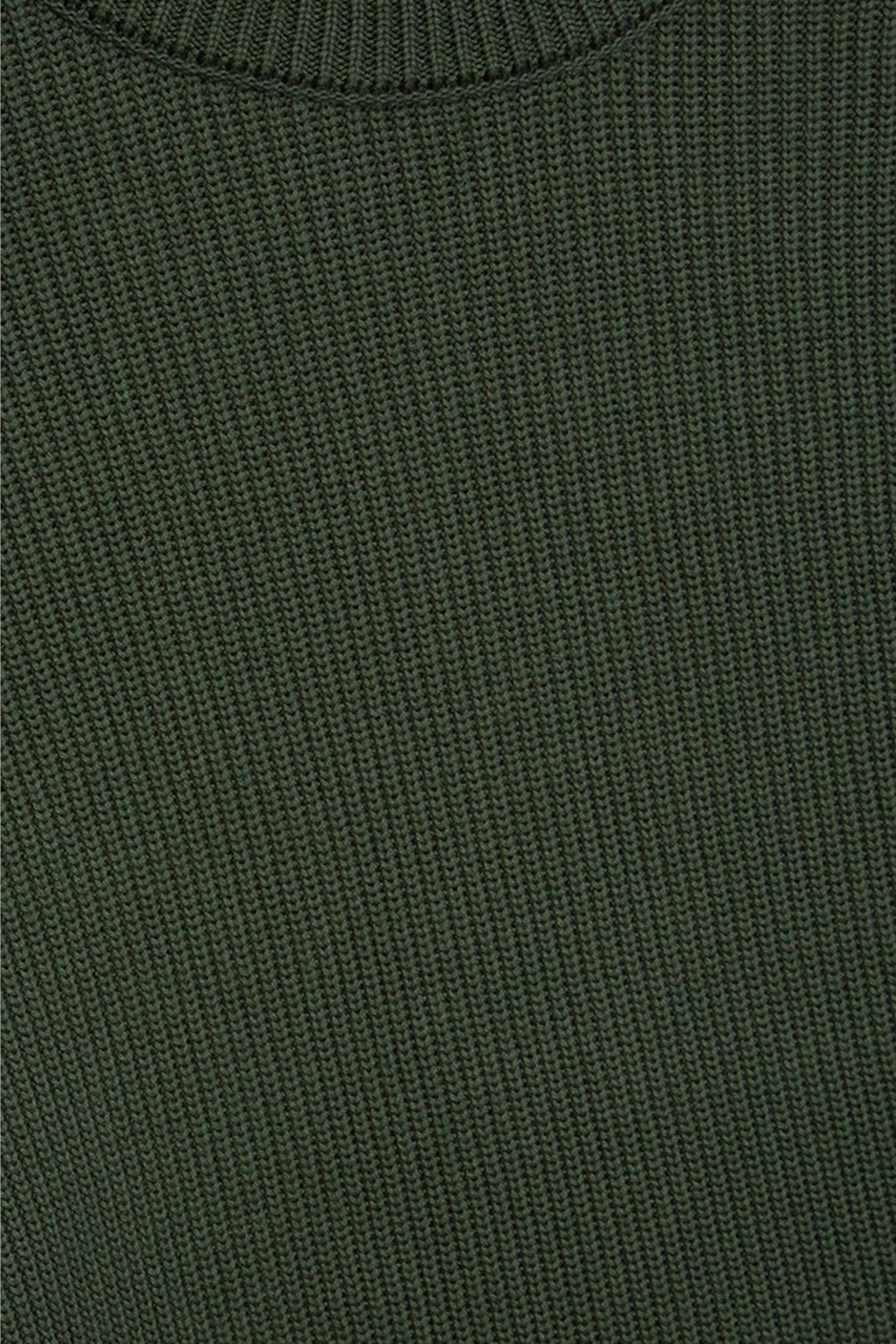 AARON - Pull en coton raglan - men - olive - Freisteller Detailansicht