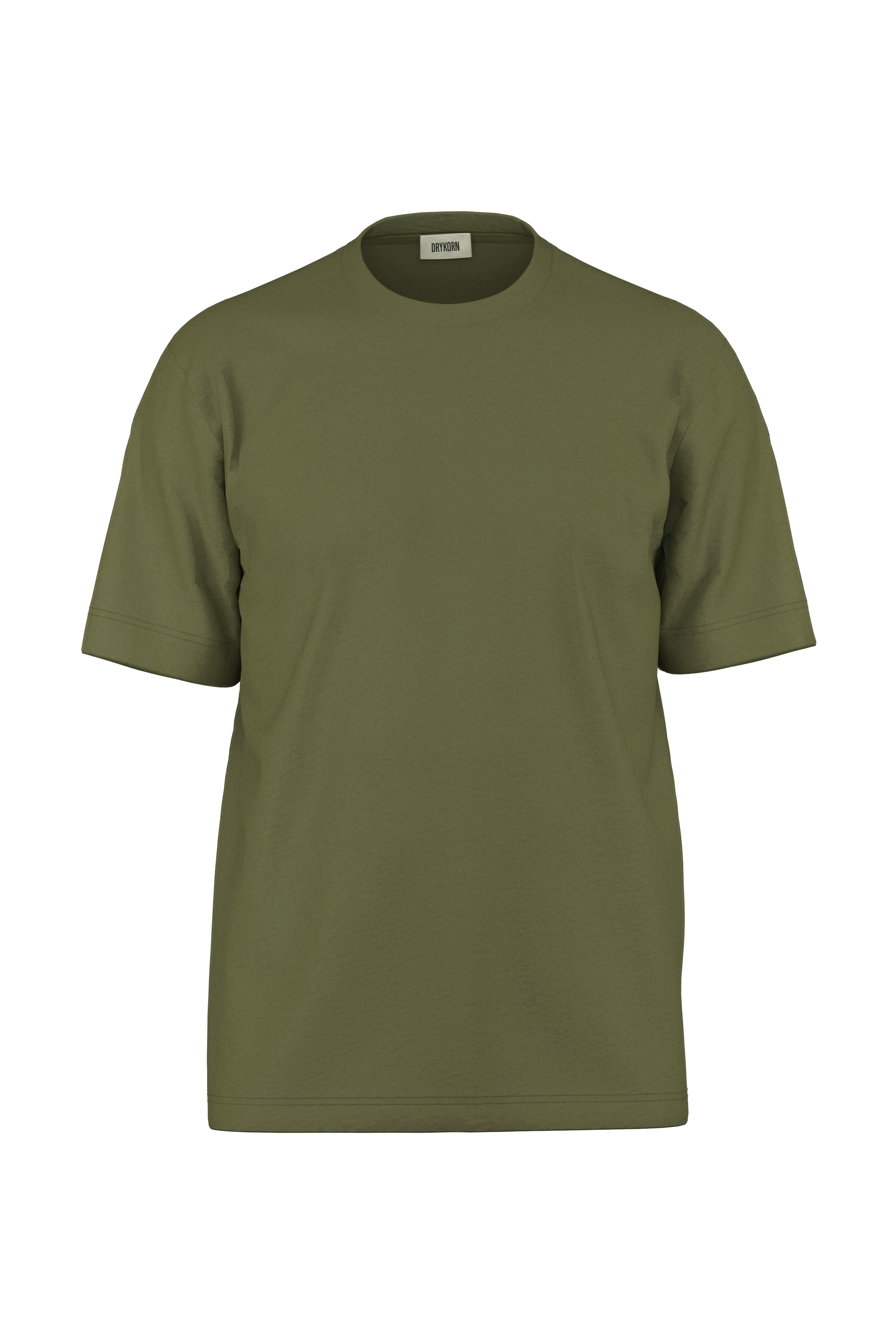 RAPHAEL - T-shirt in pure cotton - men - green - Freisteller Frontansicht