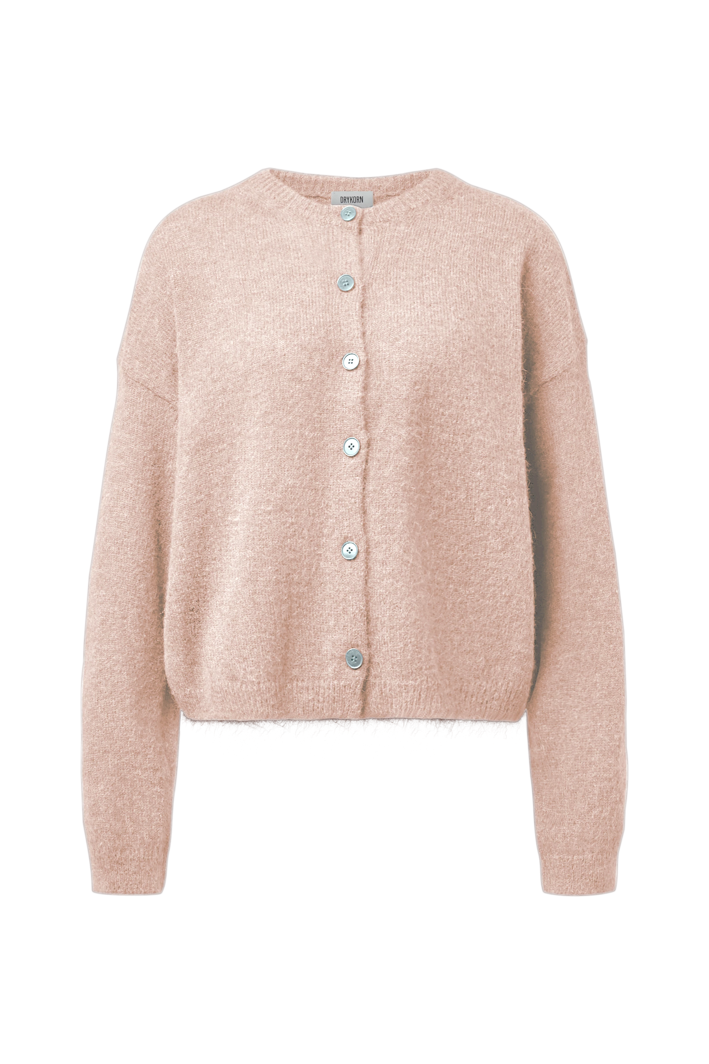 MARWENI - Oversized alpaca-blend cardigan - women - orange - Freisteller Frontansicht
