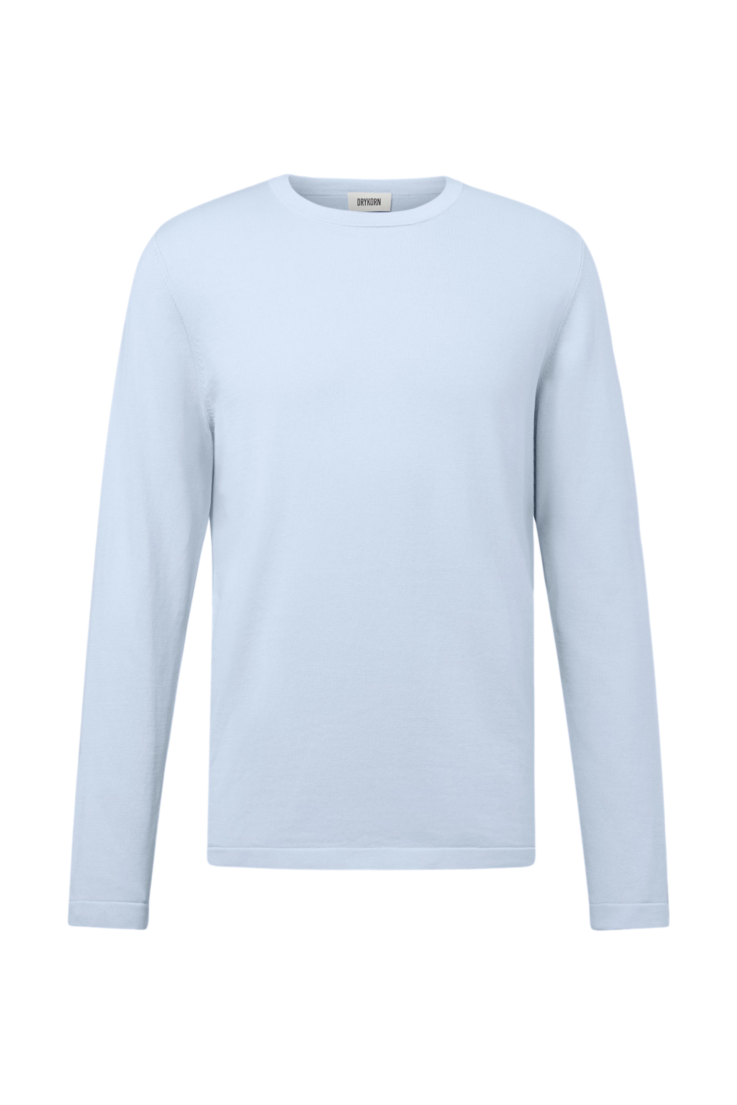 IRMINO - Long sleeve in pure cotton - men - blue - Freisteller Frontansicht