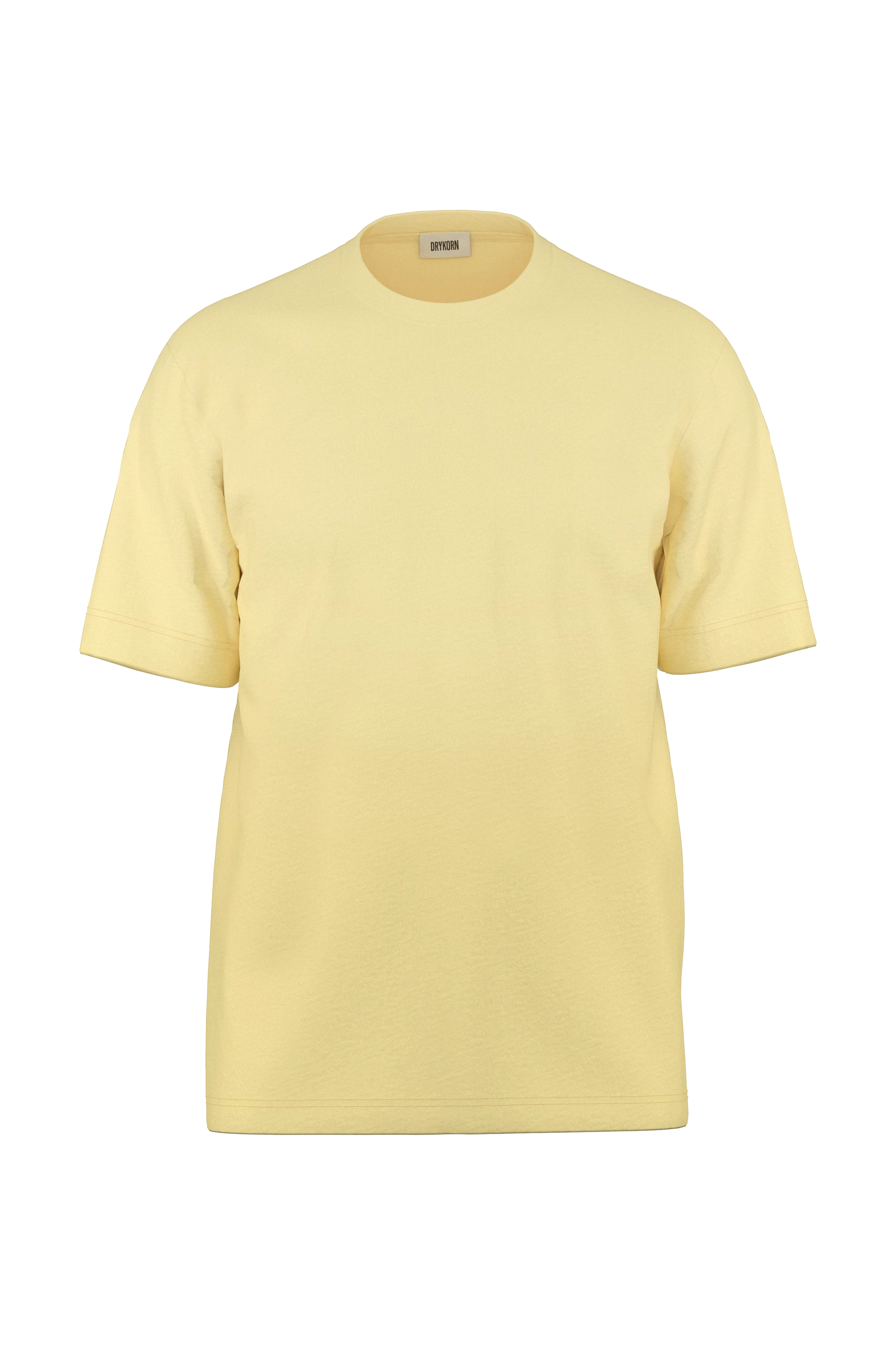 RAPHAEL - T-shirt in pure cotton - men - yellow - Freisteller Frontansicht