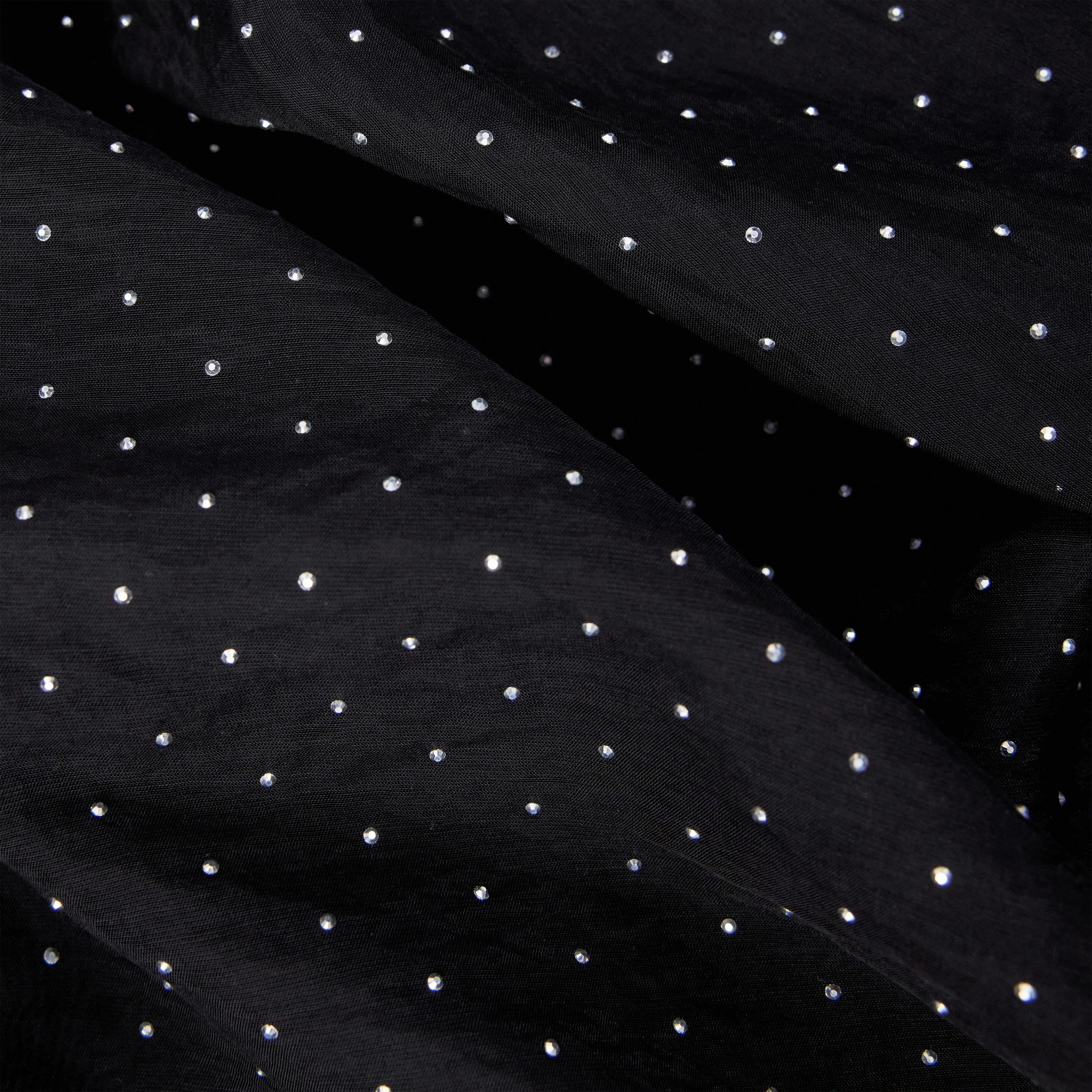 EDISAN - Sweatshirt in Lyocell-Mix - Damen - schwarz - Materialbild (B2C)