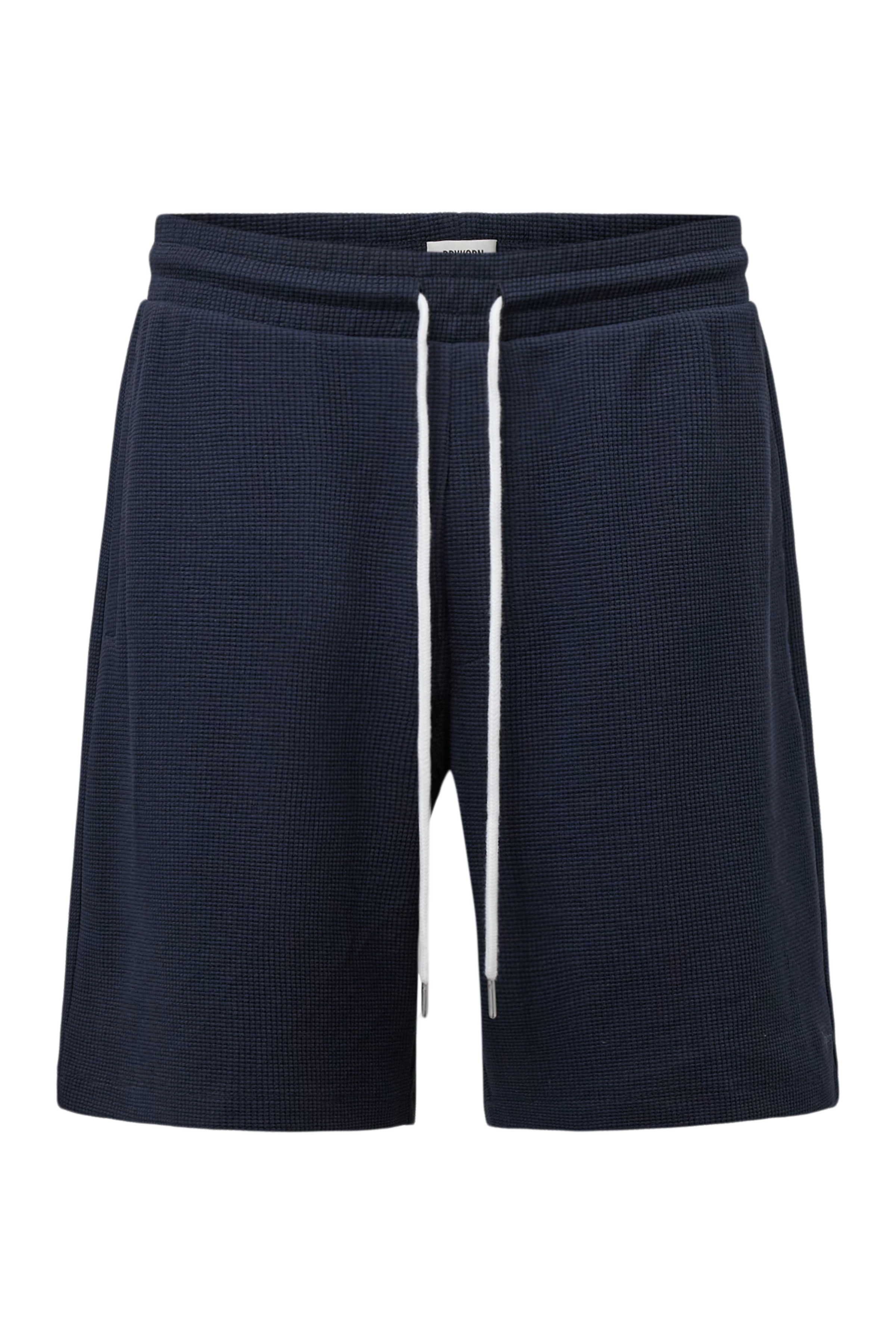 BRIKKO - Casual shorts in heavy jersey - men - blue - Freisteller Frontansicht