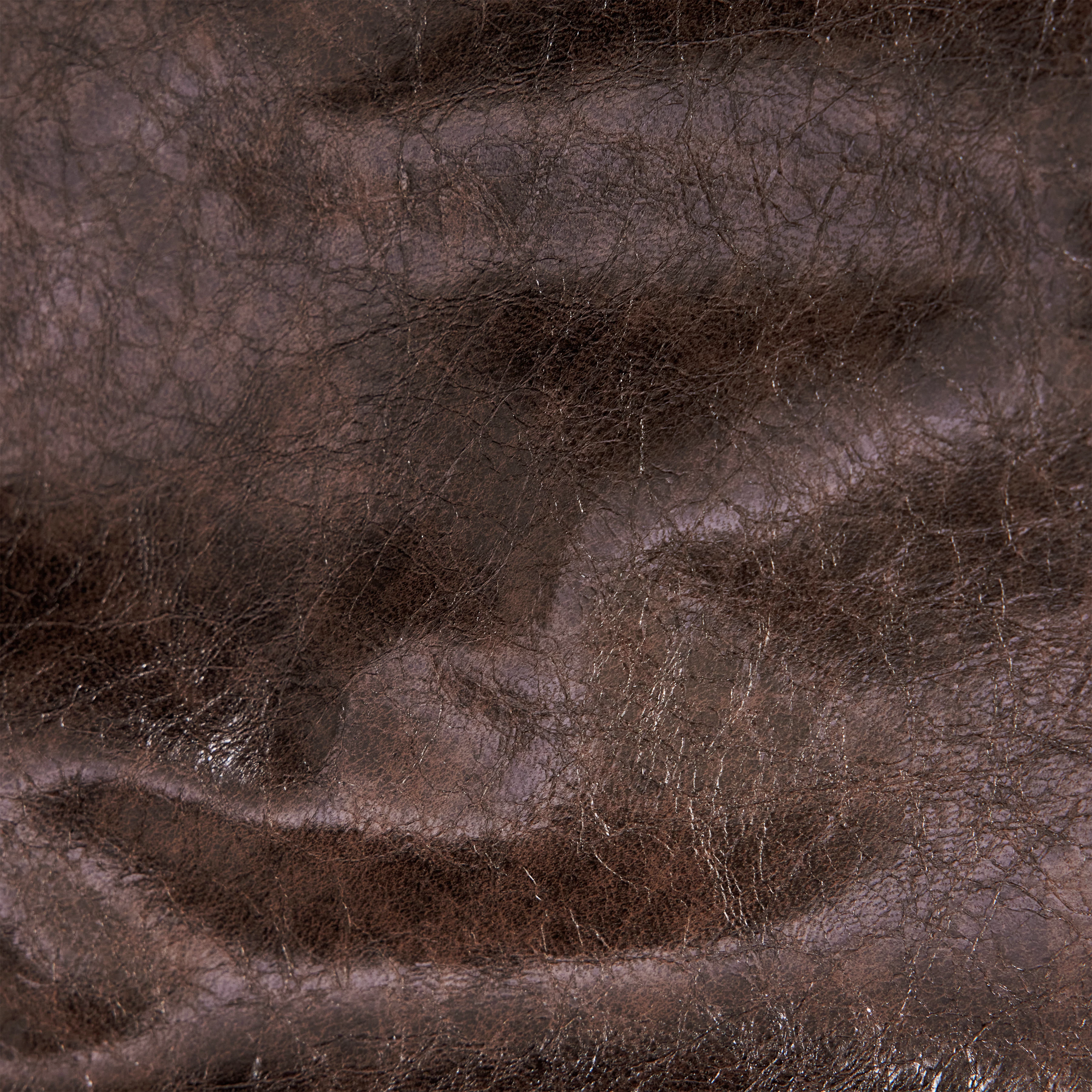 GENTIANA - Jupe crayon effet cuir - women - rouge - Materialbild (B2C)