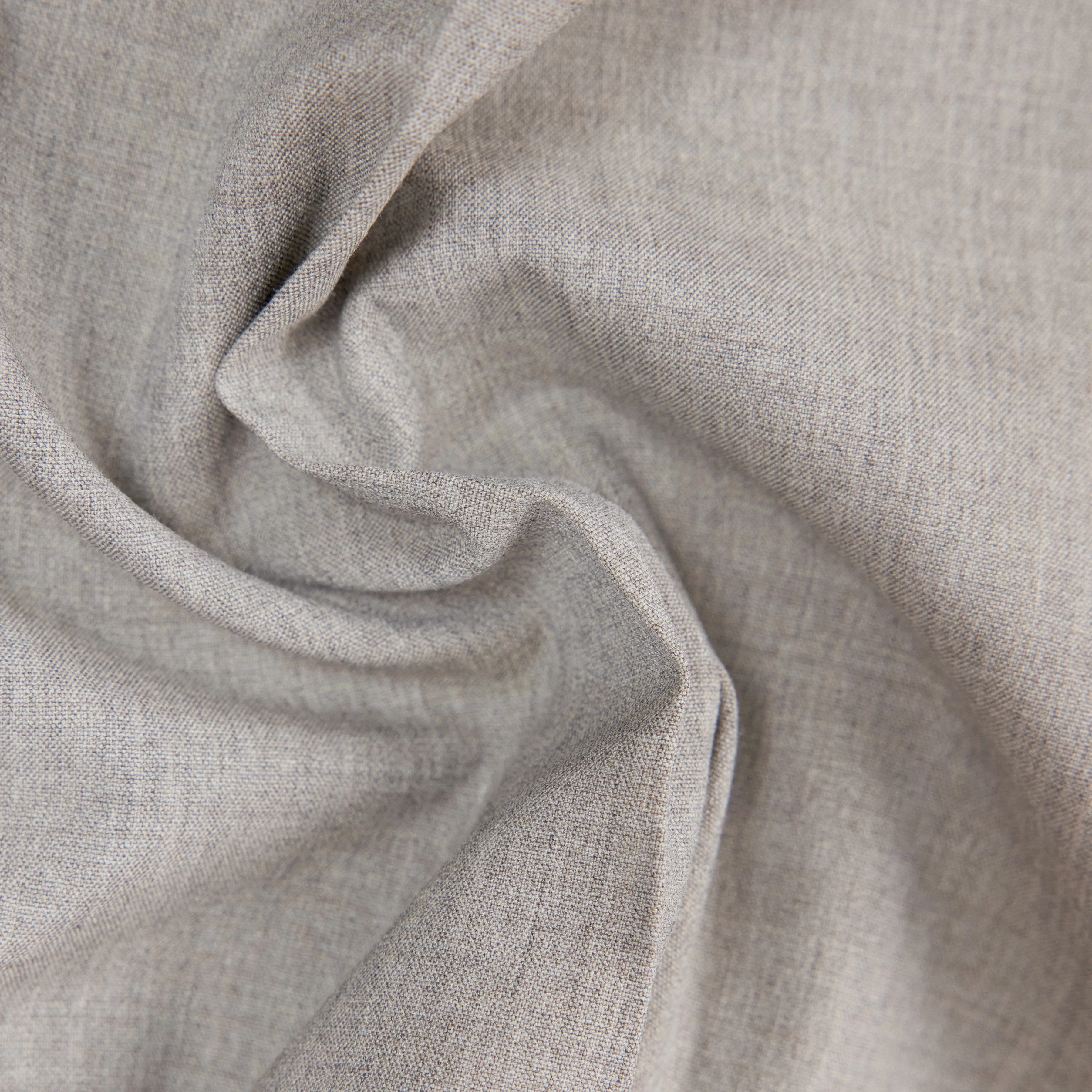 UNPACK - Regular fit trousers in woven fabric - women - beige - Materialbild (B2C)