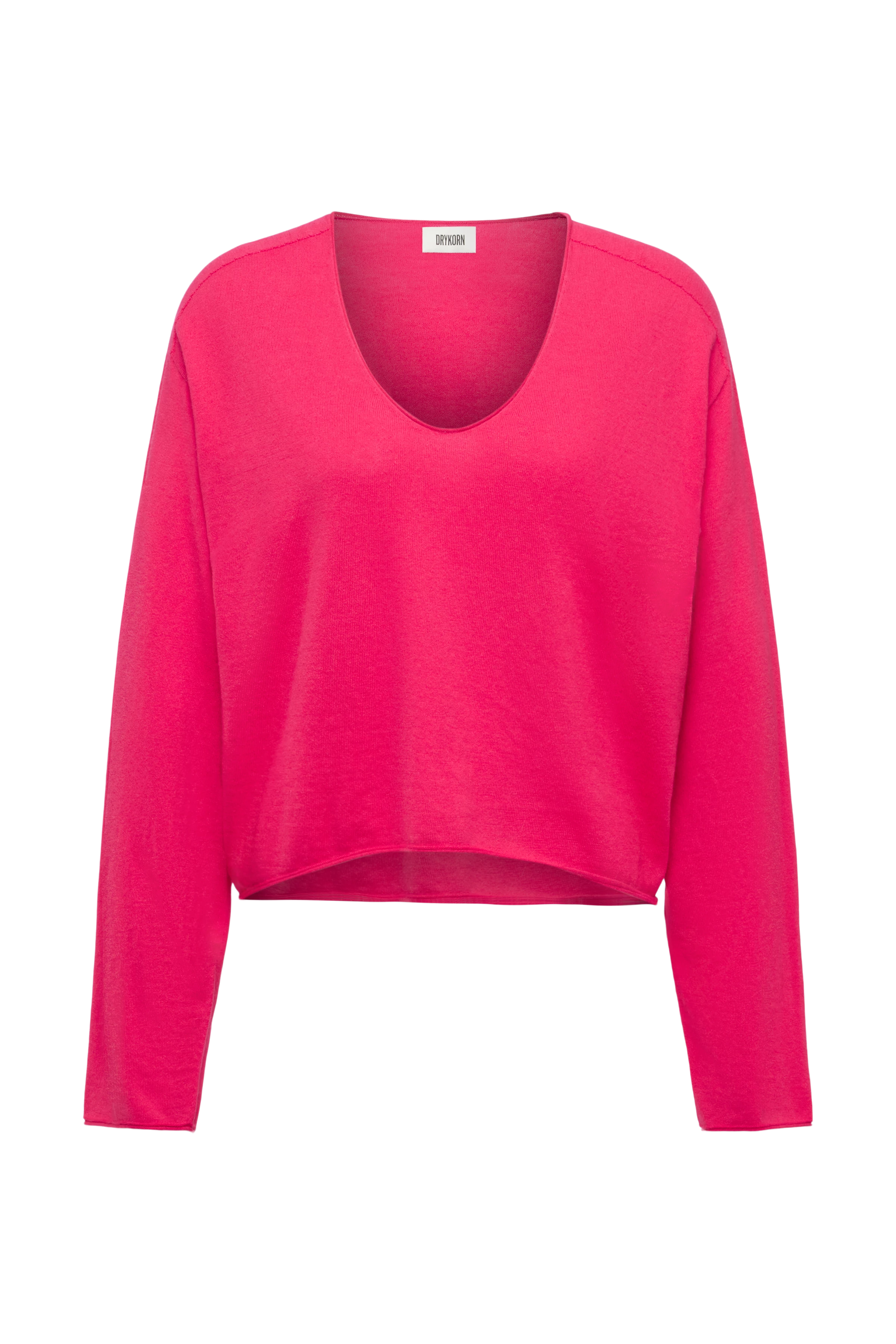 SOMAIJA - Oversized jumper in cotton-cashmere - women - red - Freisteller Frontansicht