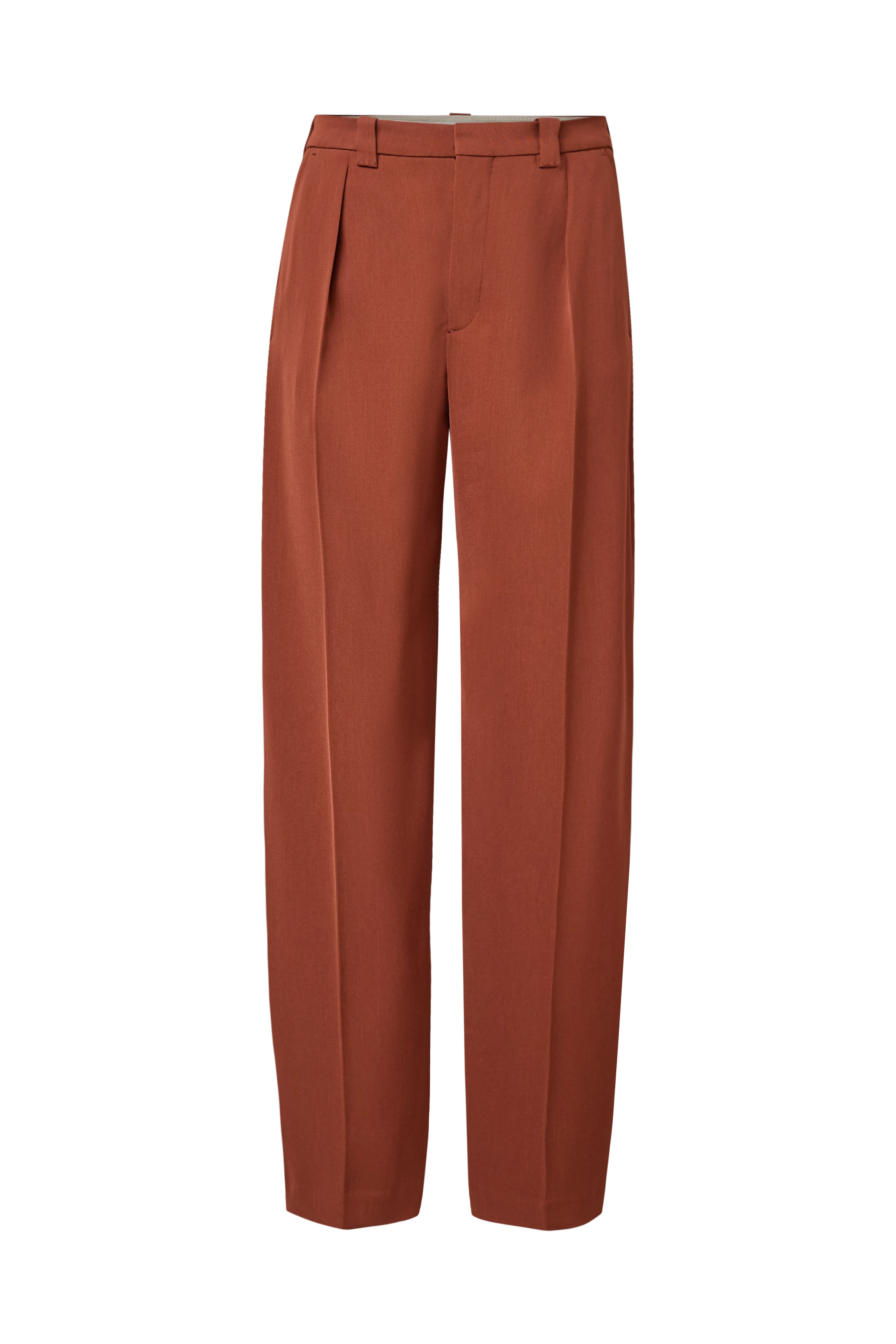 ADUCT - Techno twill straight-leg tailored trousers - women - red - Freisteller Frontansicht