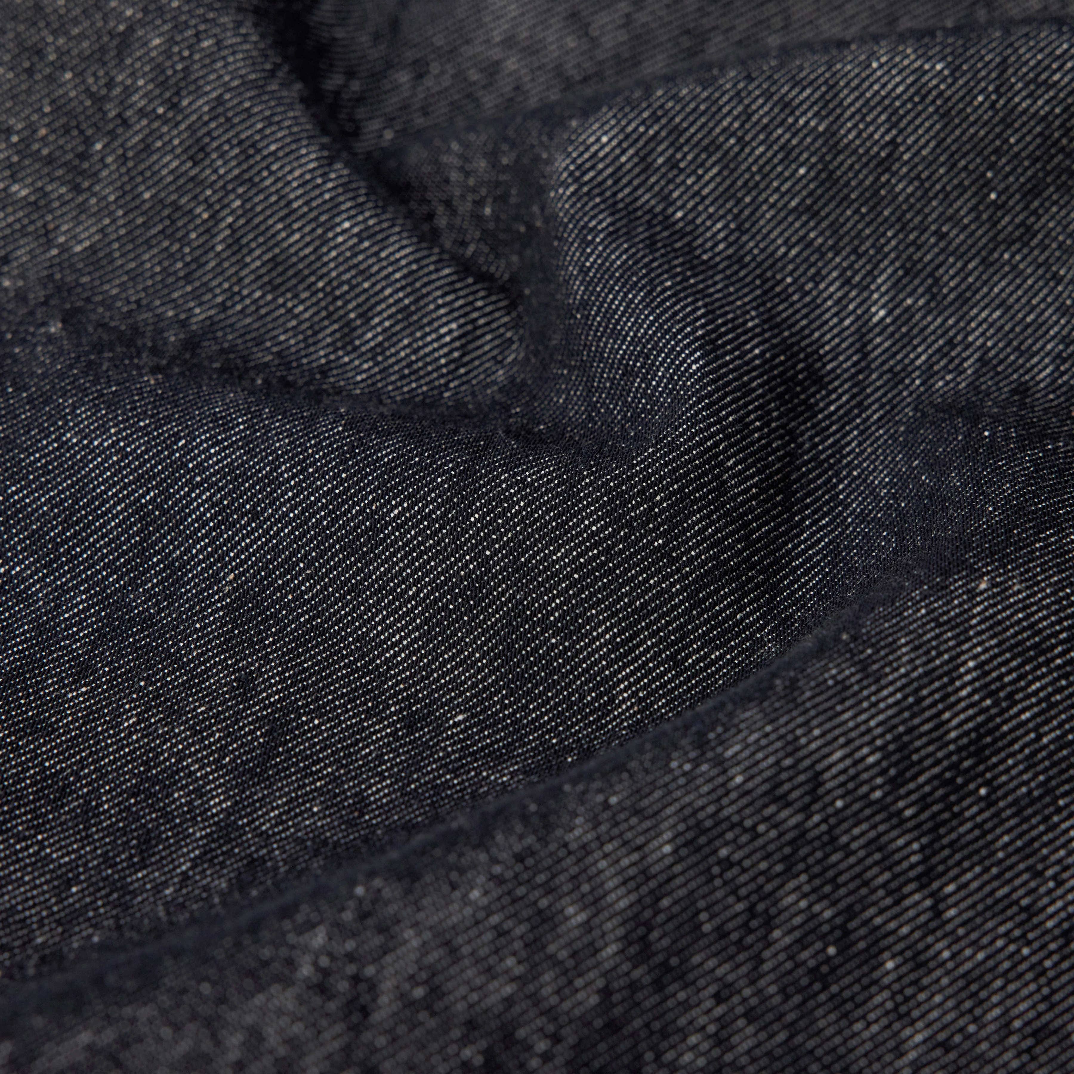 RAWDY_A - Tapered Jeans in Raw-Denim-Look - Herren - schwarz - Materialbild (B2C)