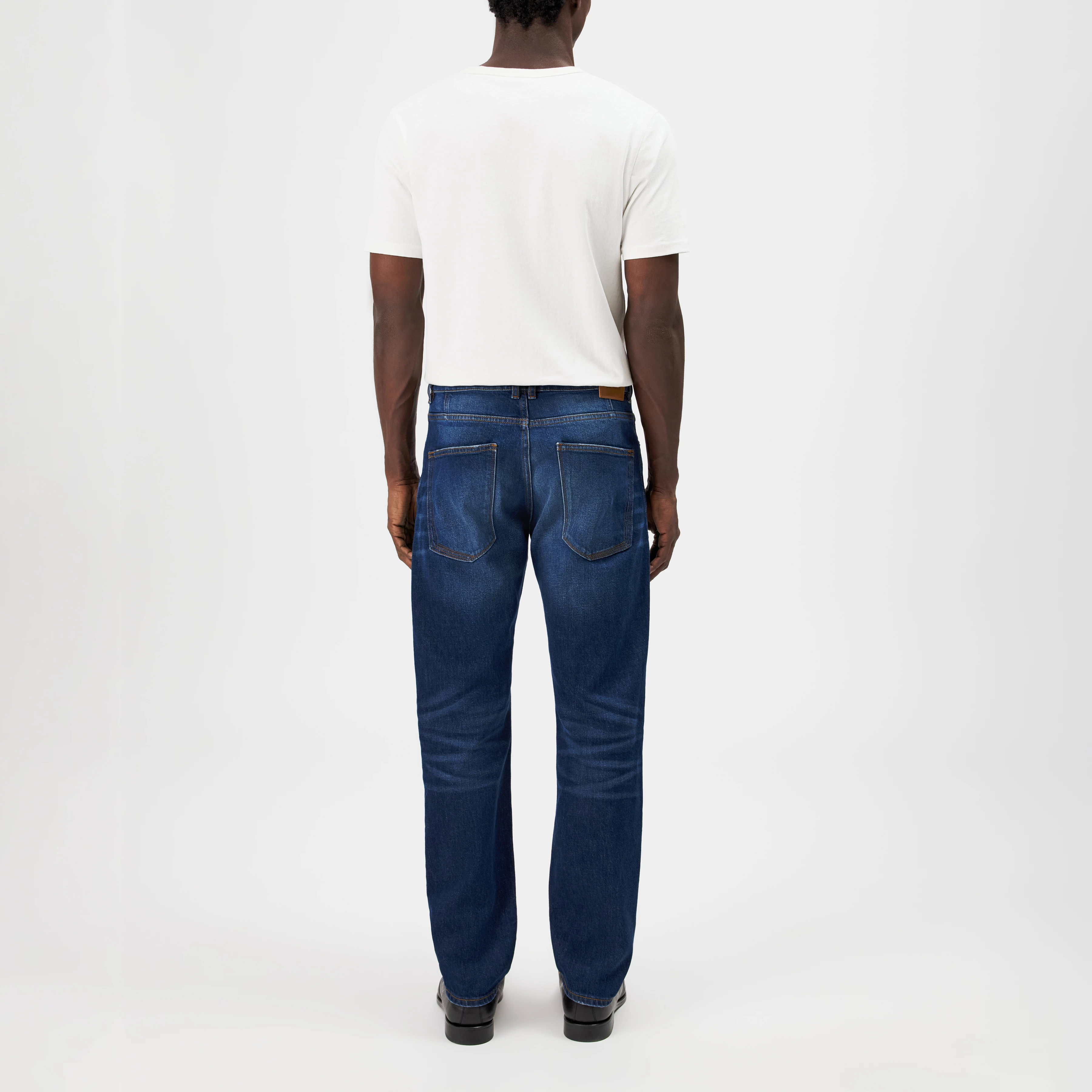 HIGHT_2 - Relaxed fit denim jeans - men - blue - Rückansicht