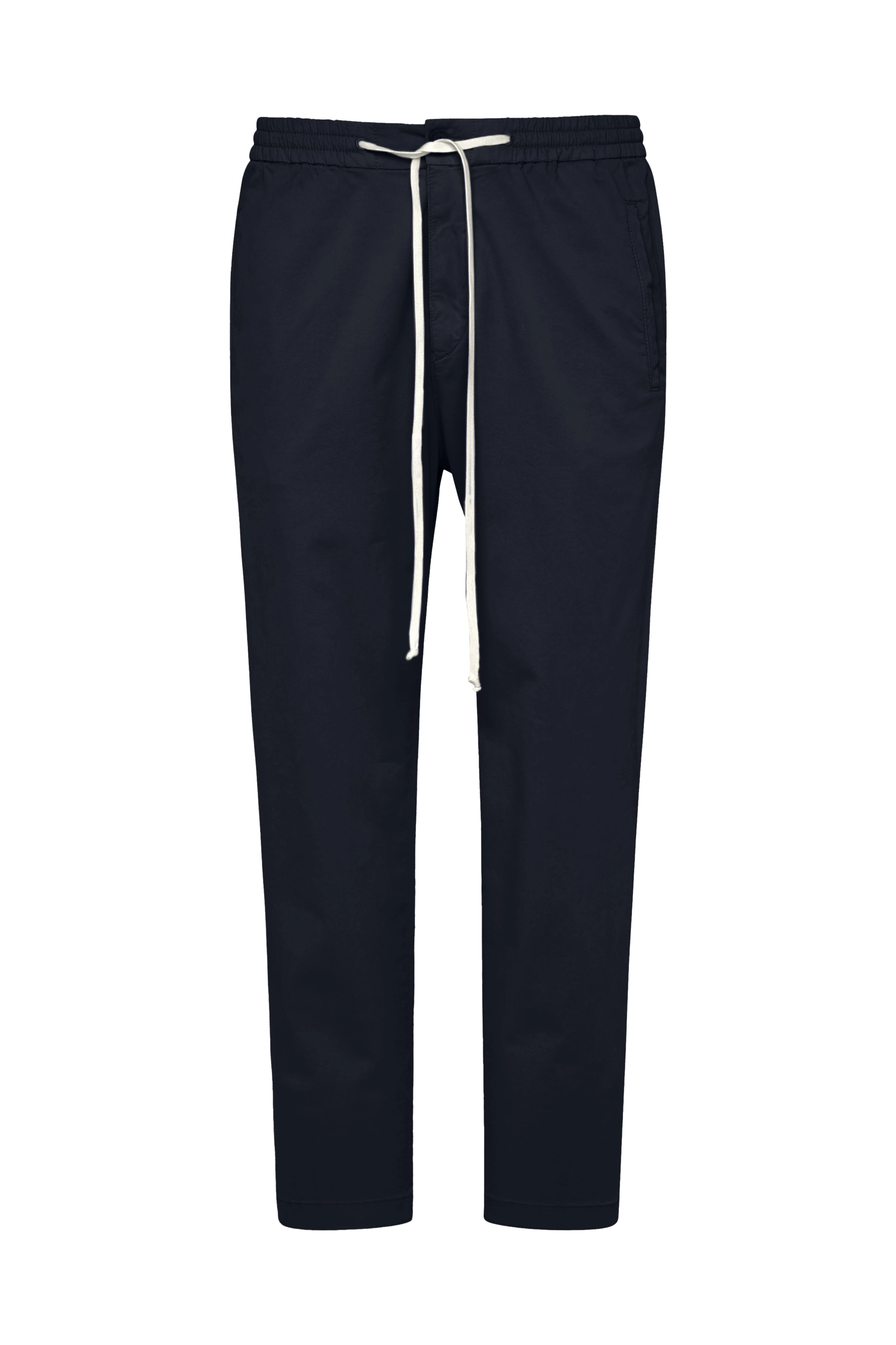 JEGER - textured cotton jog pants - men - blue - Freisteller Frontansicht