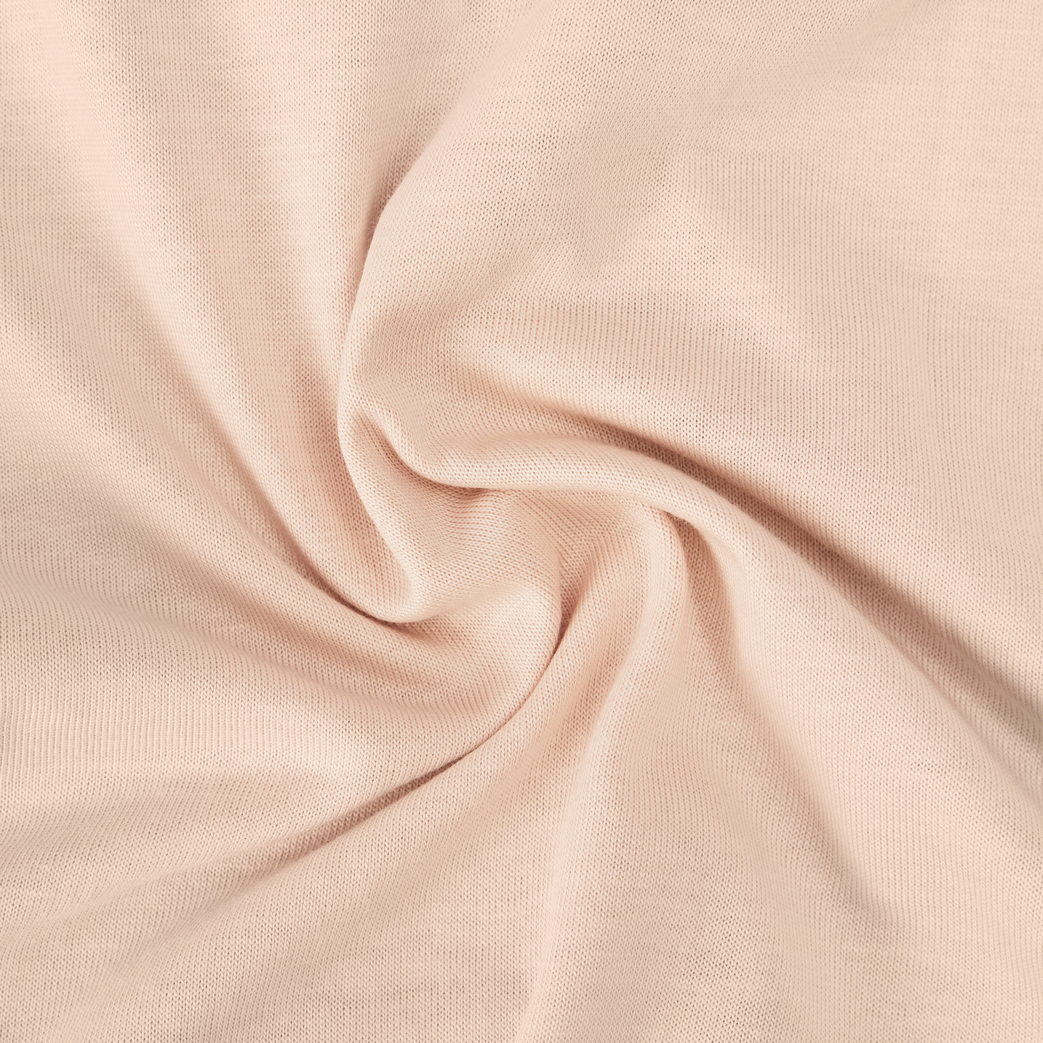 VANOPE - T-shirt in lyocell-cotton fine knit look - women - orange - Materialbild (B2C)