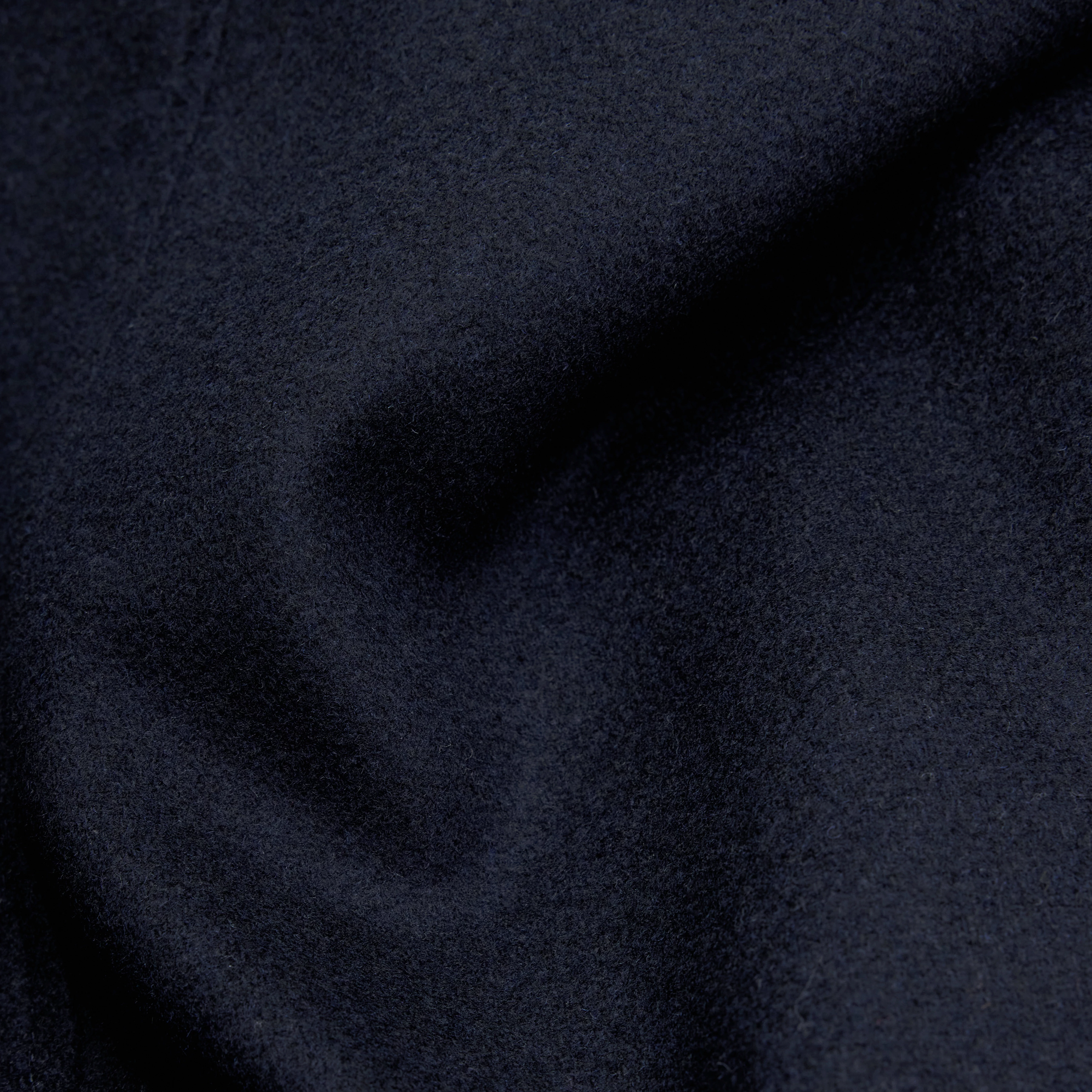 NAUKANO - Mantel mit Kapuze in Flanell - Herren - blau - Materialbild (B2C)