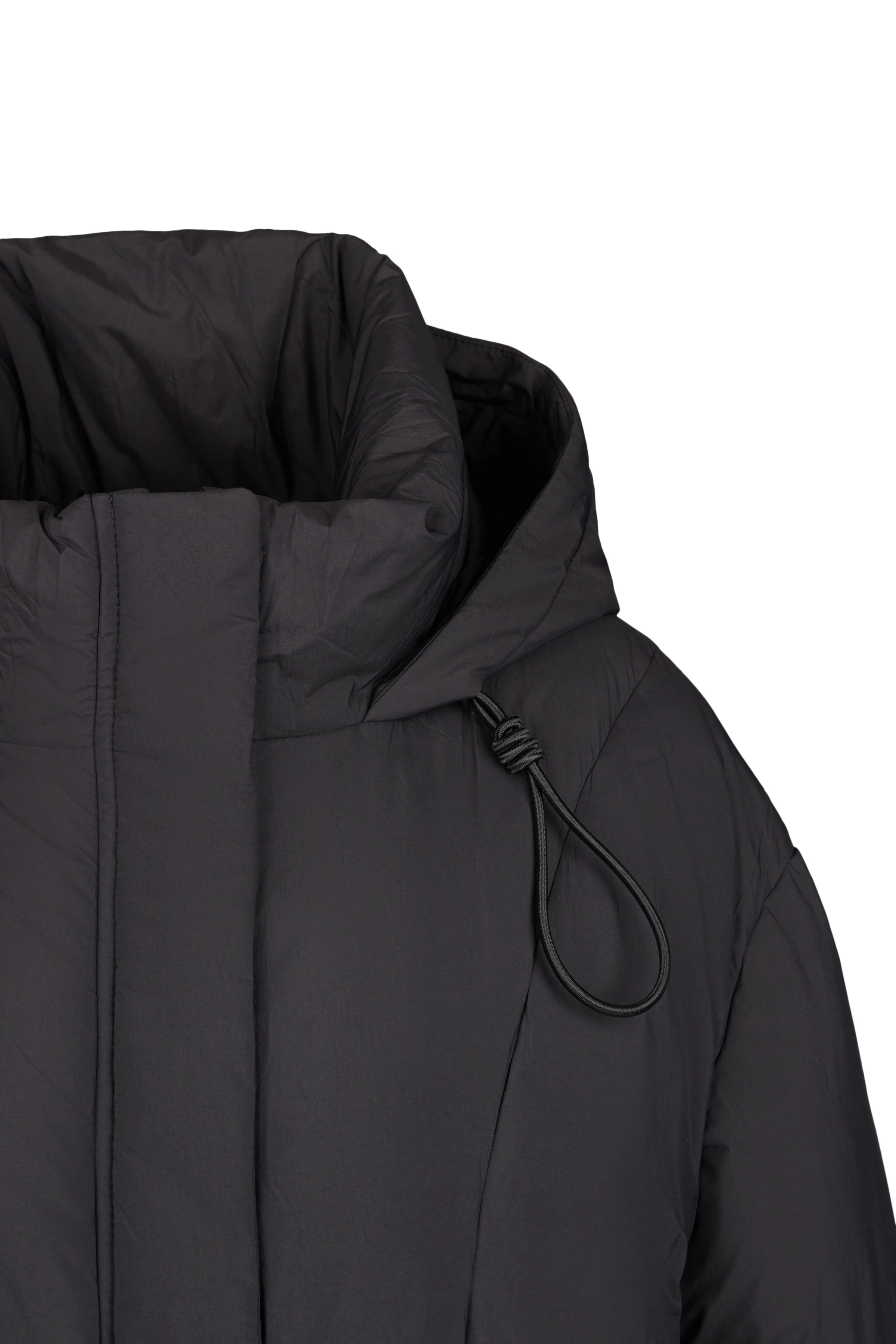 ORAPHIA - Mat pufferjakke - women - sort - Freisteller Detailansicht