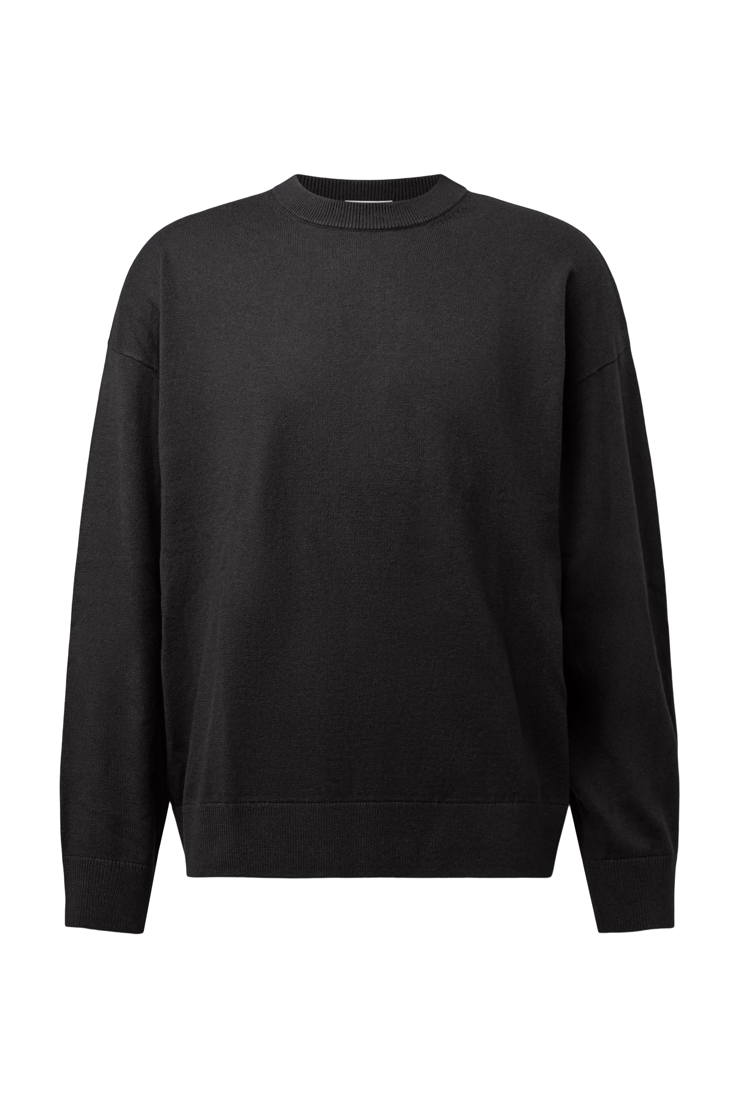 VALDRIK - Crew neck boxy fit jumper - men - brown - Freisteller Frontansicht