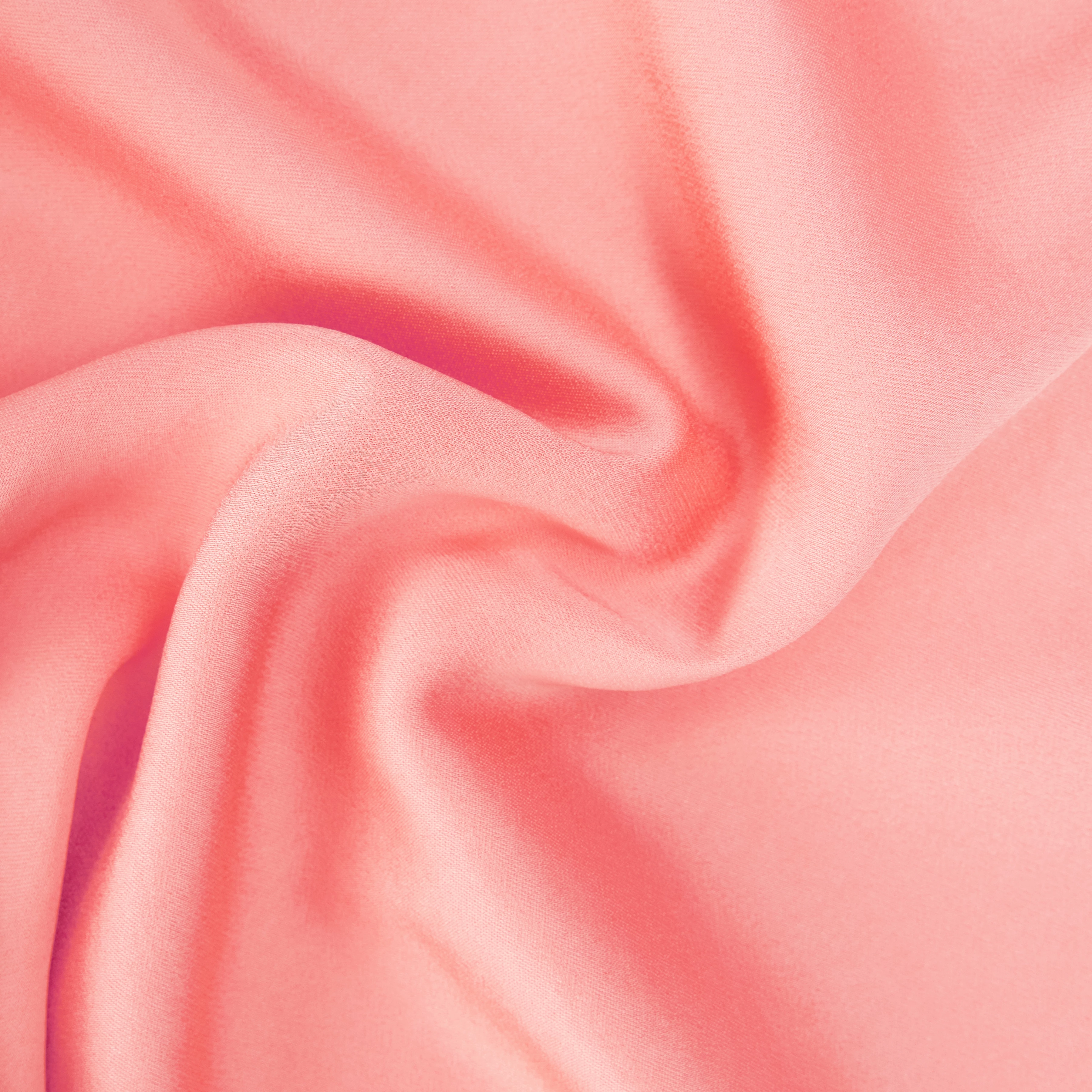 URA - Mid-length slip skirt in satin - women - orange - Materialbild (B2C)