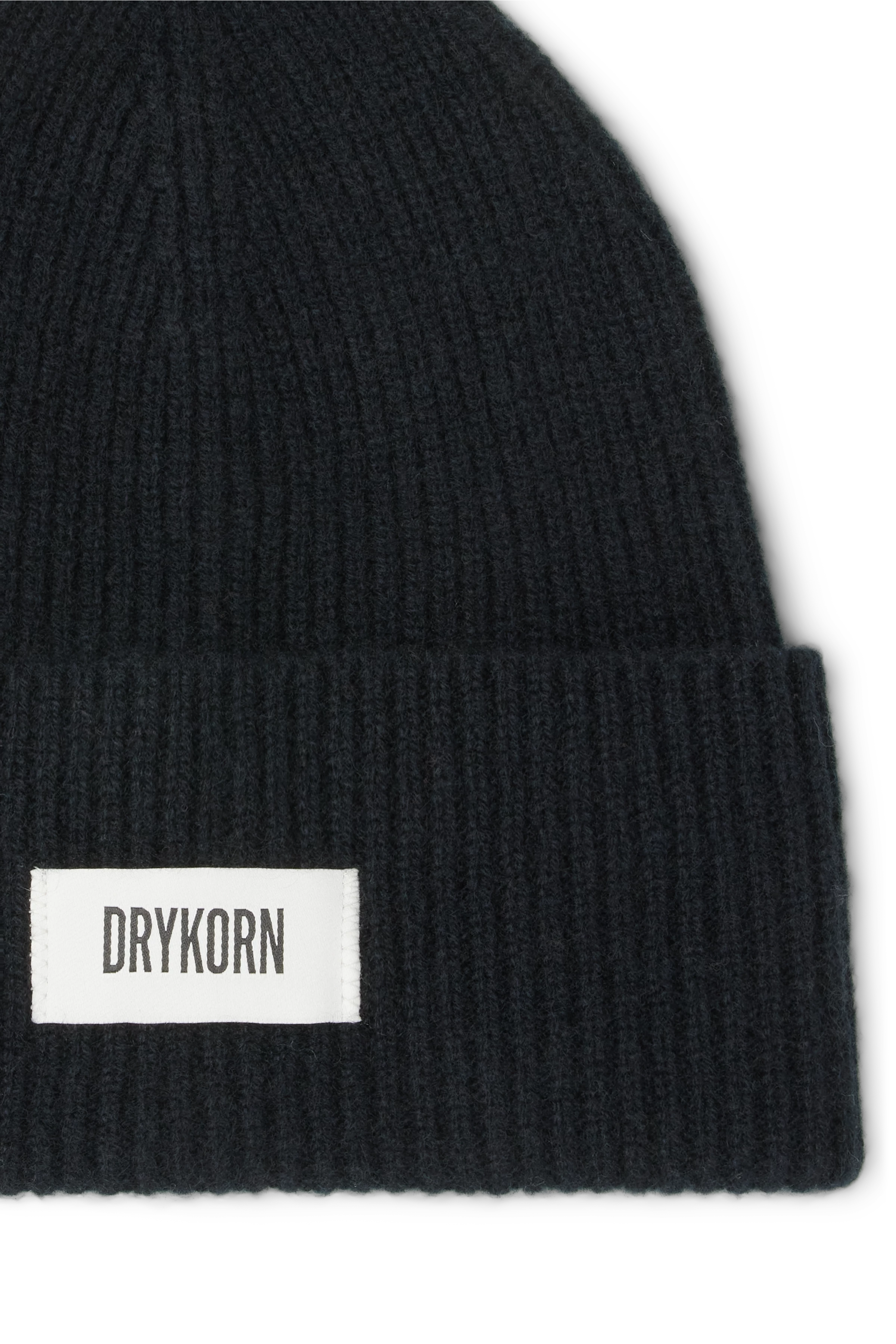 LOAH - Beanie in 100% cashmere - unisex - Natural Aluminium - Freisteller Detailansicht