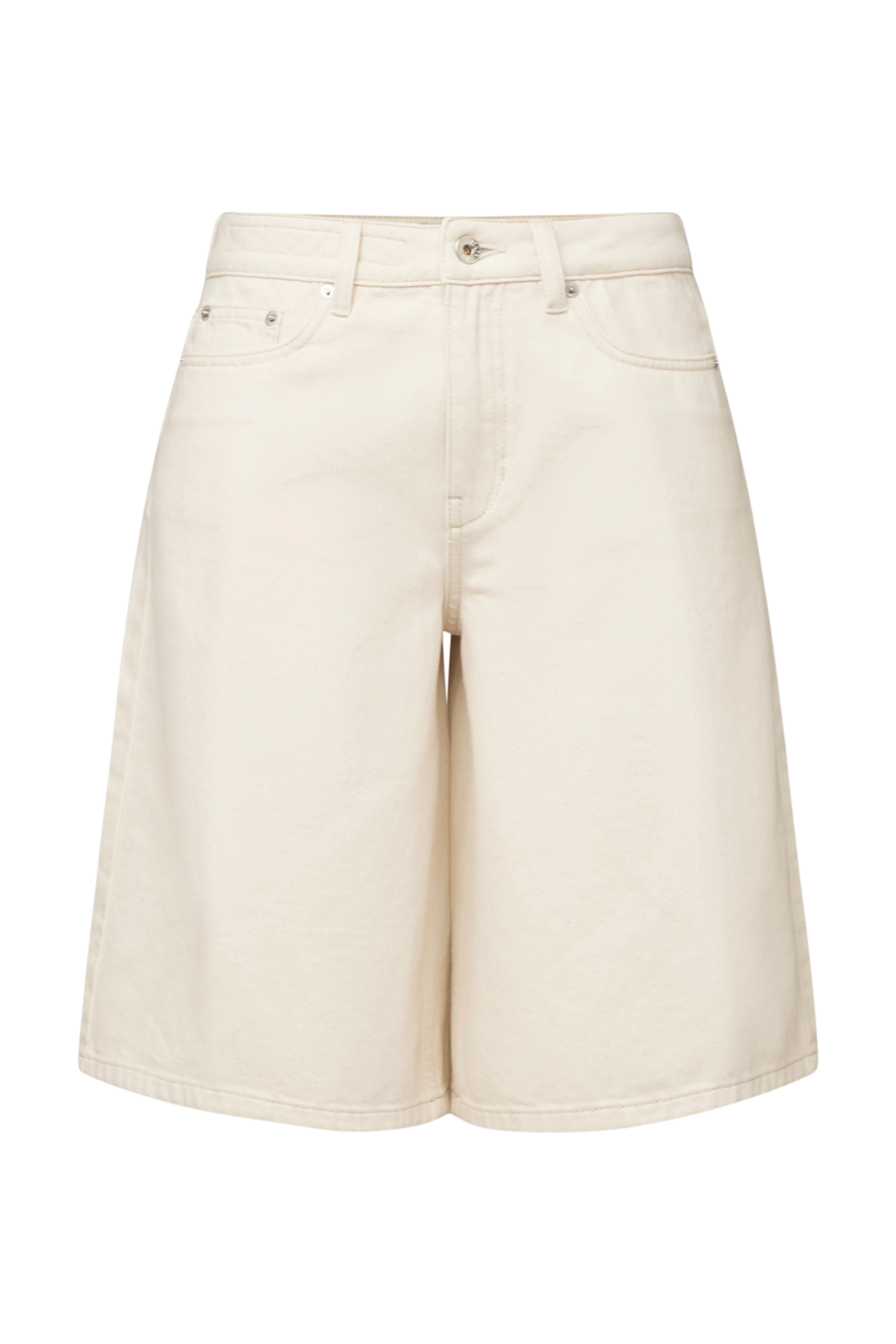 NONE - Bermuda Denim Shorts - women - metal - Freisteller Frontansicht