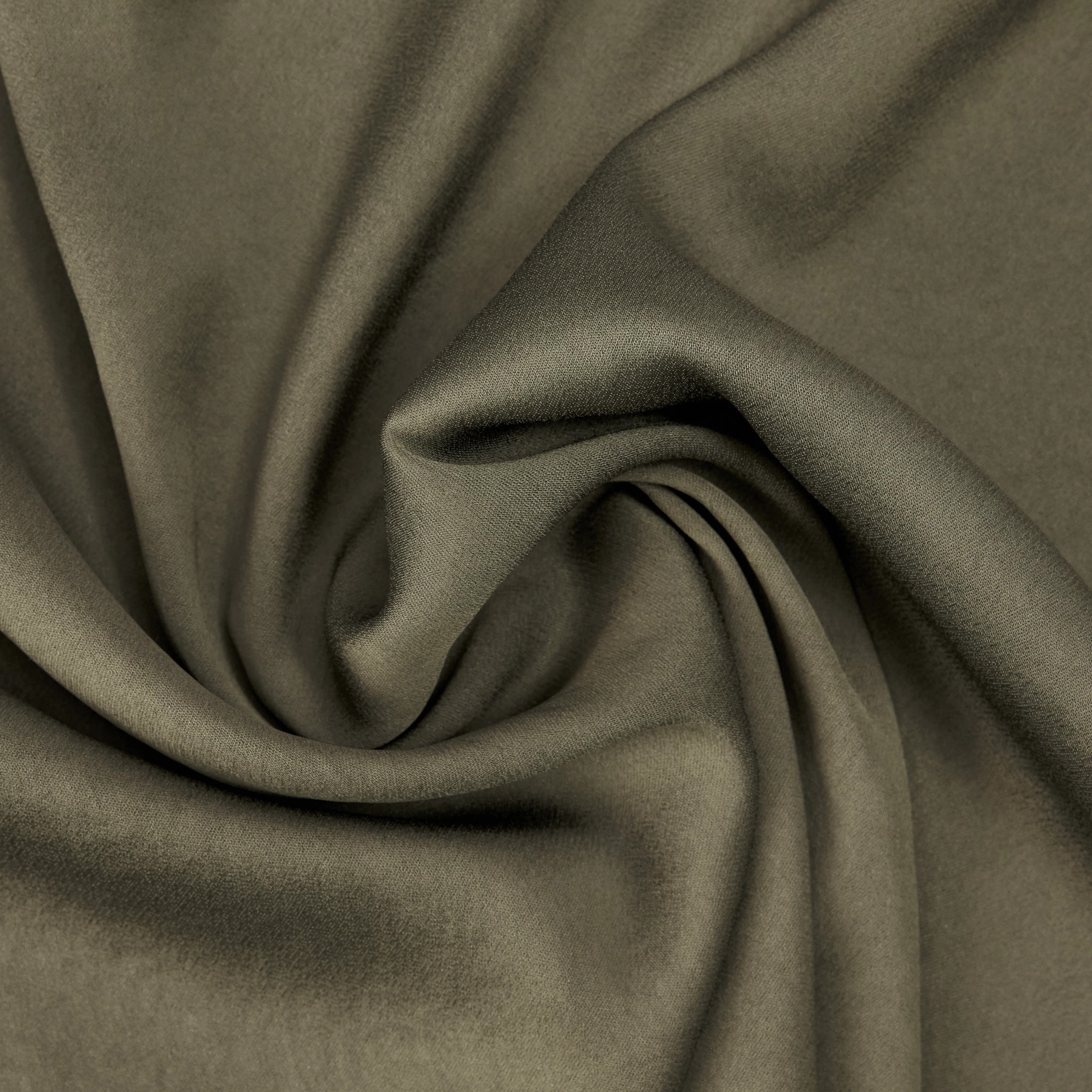 TWEEZER - Wide trousers in satin - women - green - Materialbild (B2C)